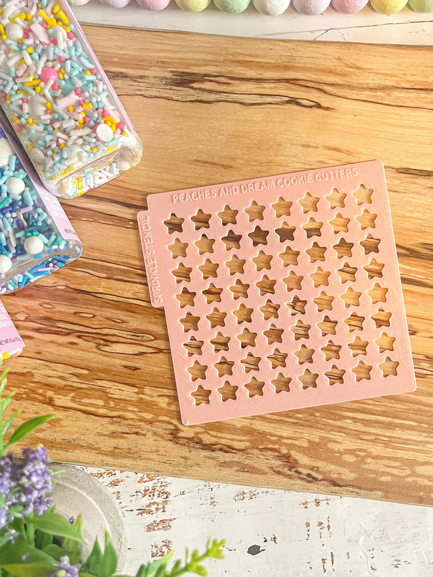 Stars Sprinkle Stencil