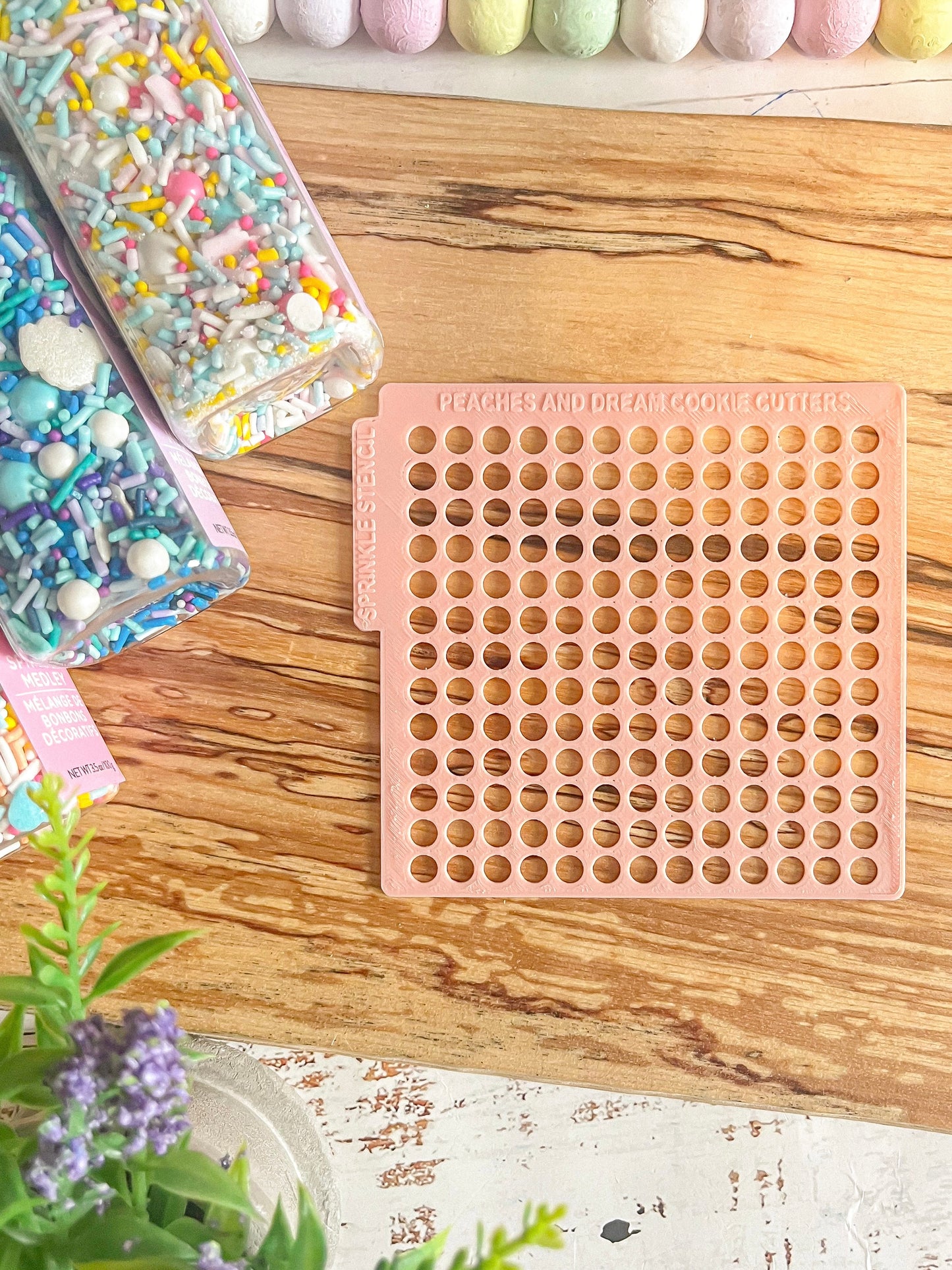 Small Dots Sprinkle Stencil