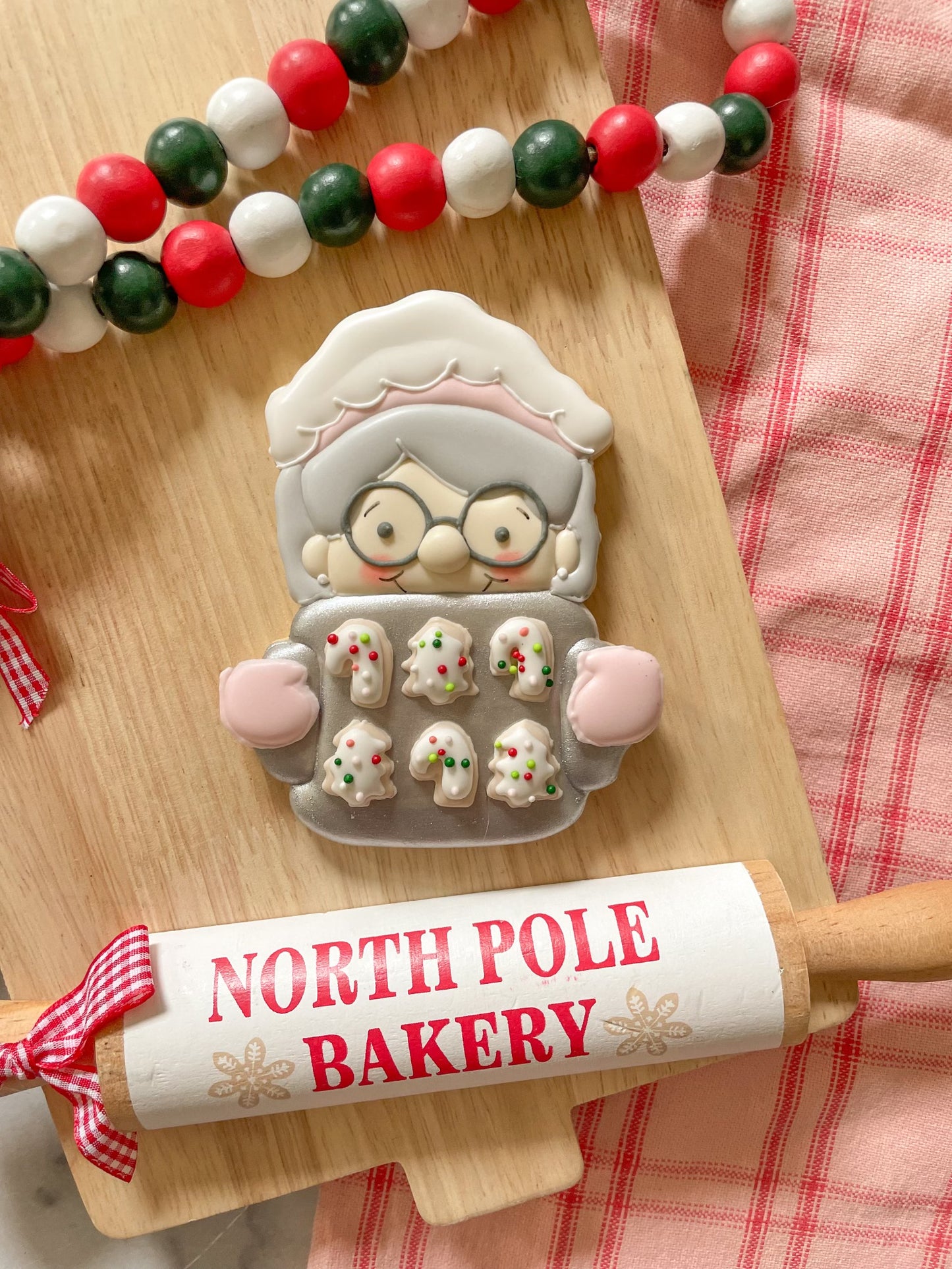 STL - MRS CLAUS BAKING TRAY