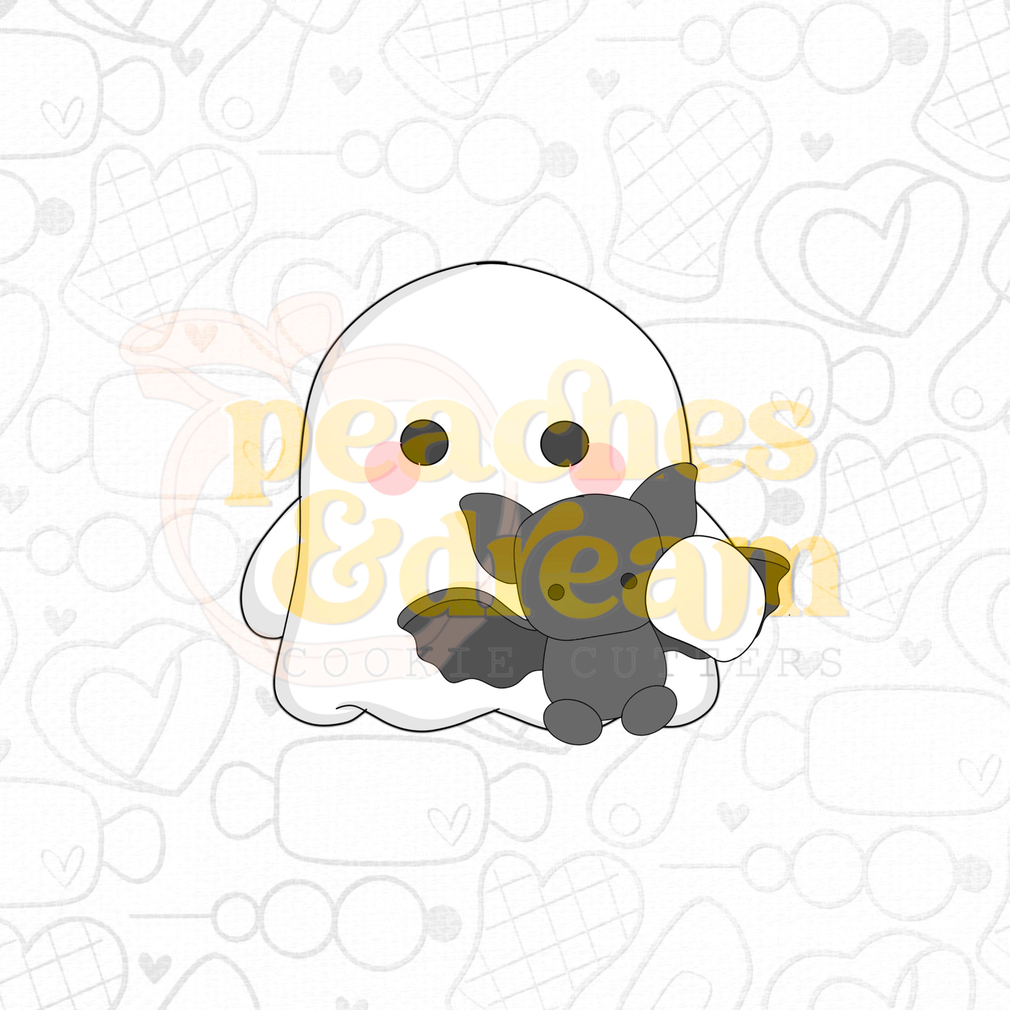 STL - GHOST HOLDING BAT