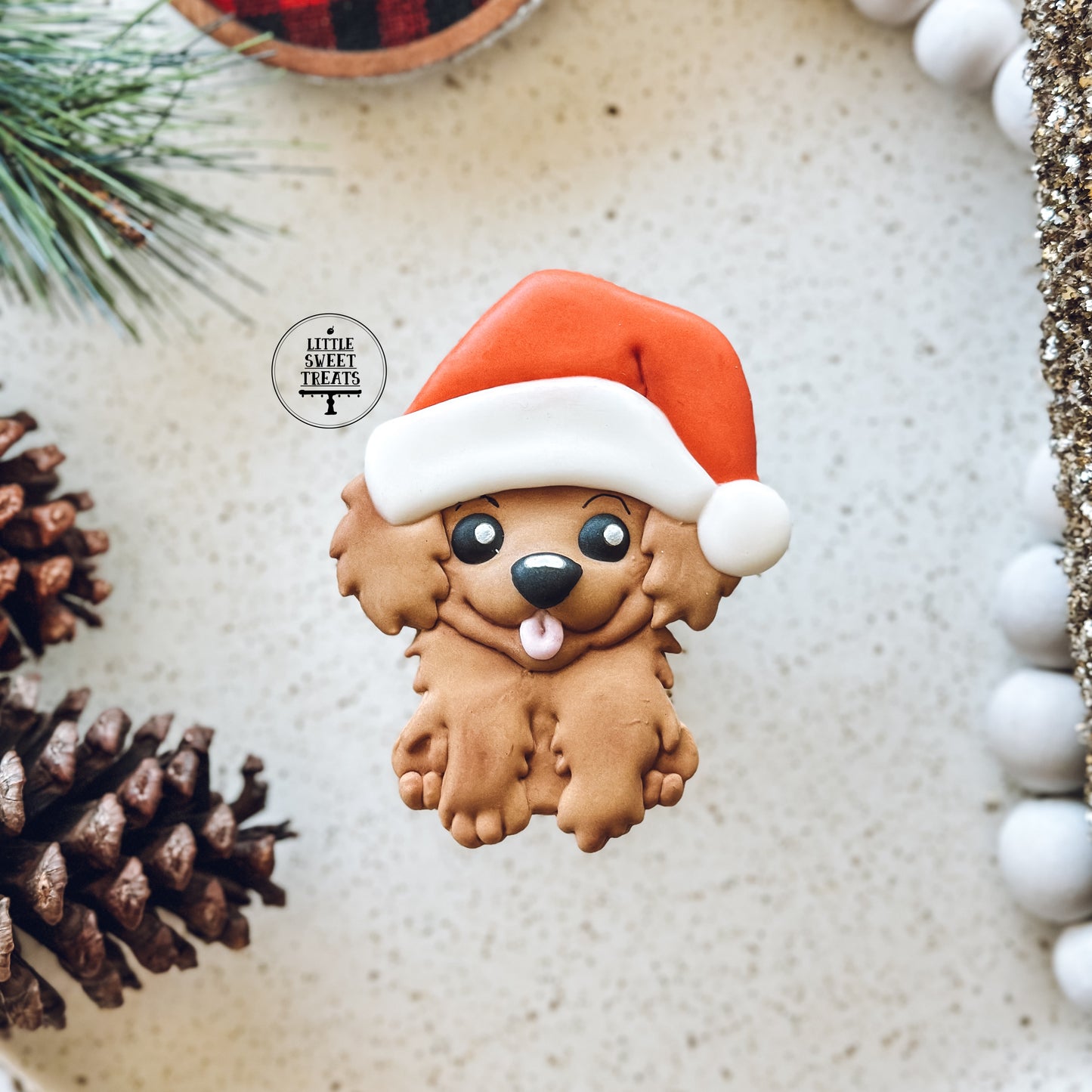 STL - SANTA PUPPY