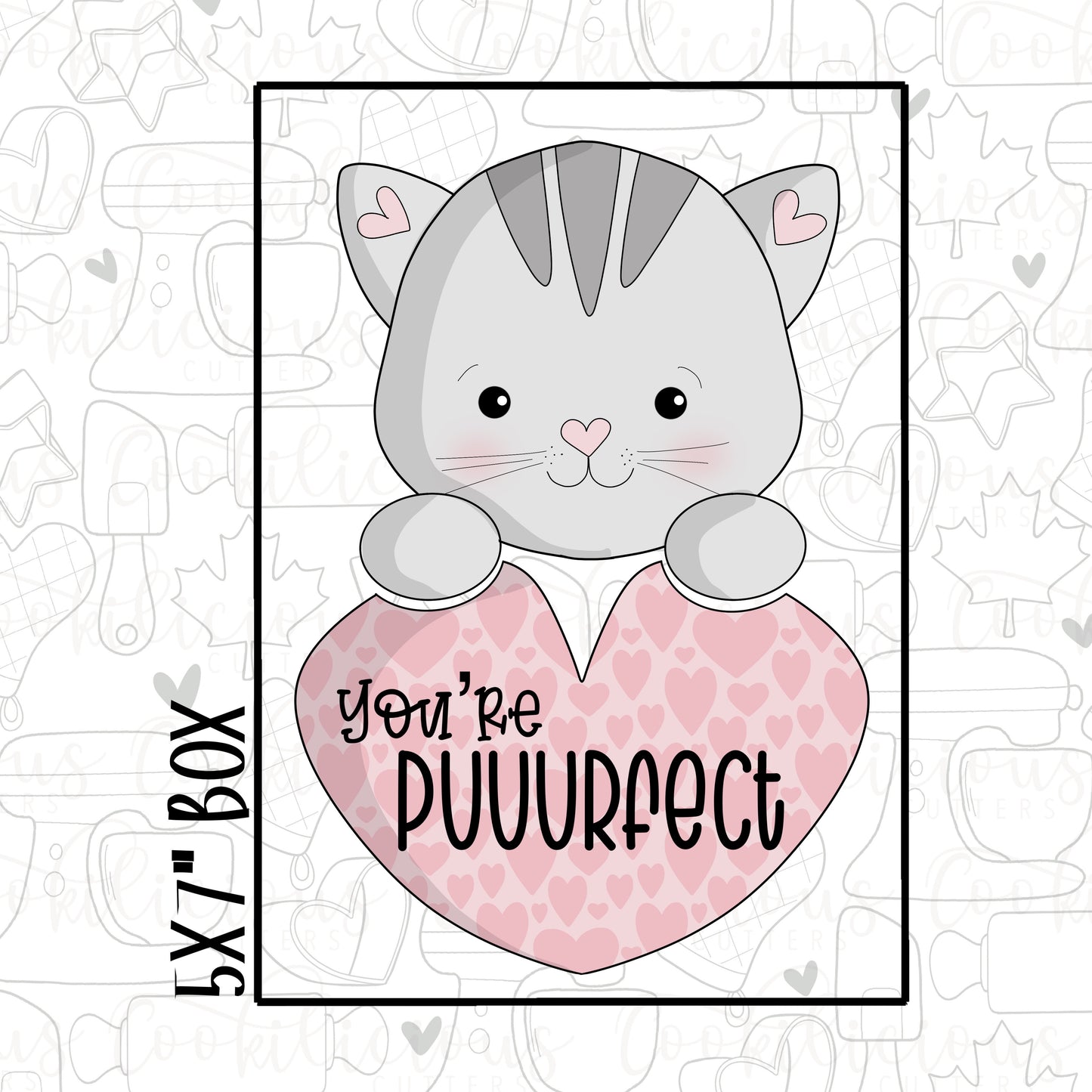Cat with Heart Set