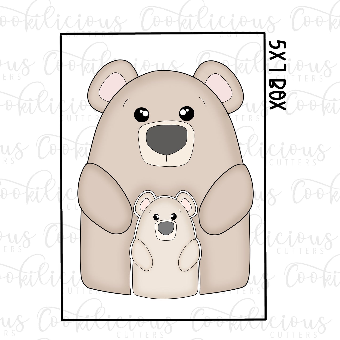 Mama Bear Cutout Set