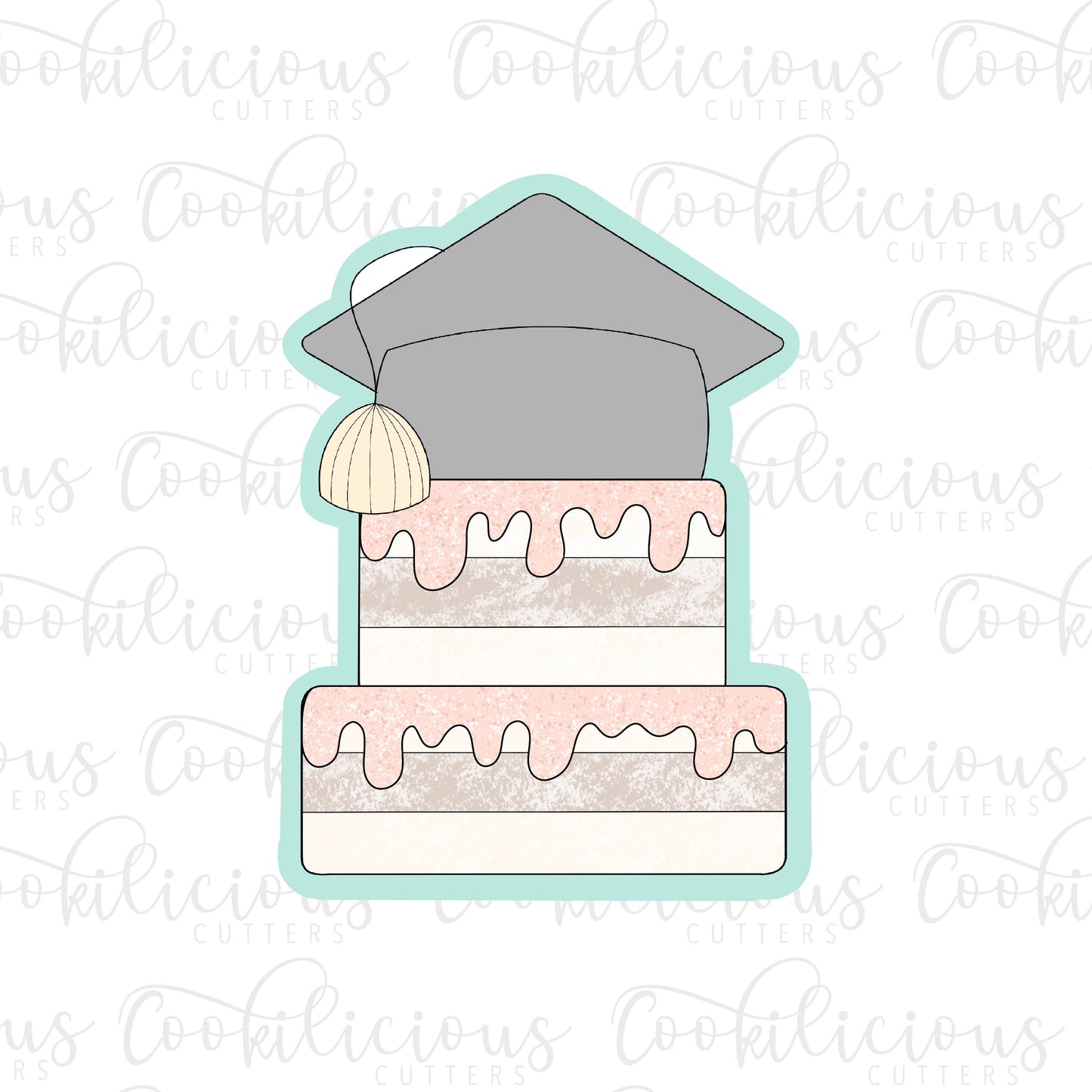 STL - GRAD CAKE
