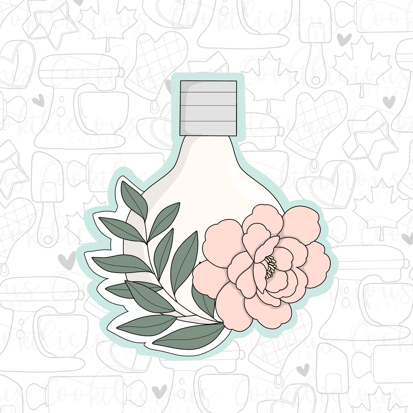 Floral Lightbulb