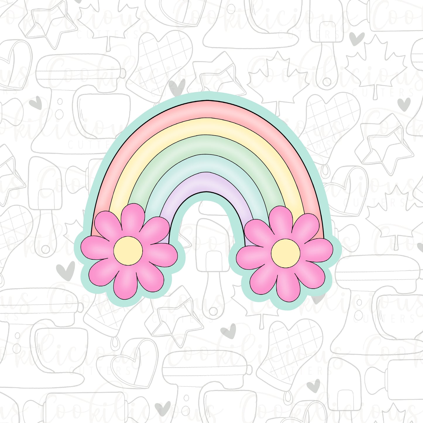STL - DAISY RAINBOW