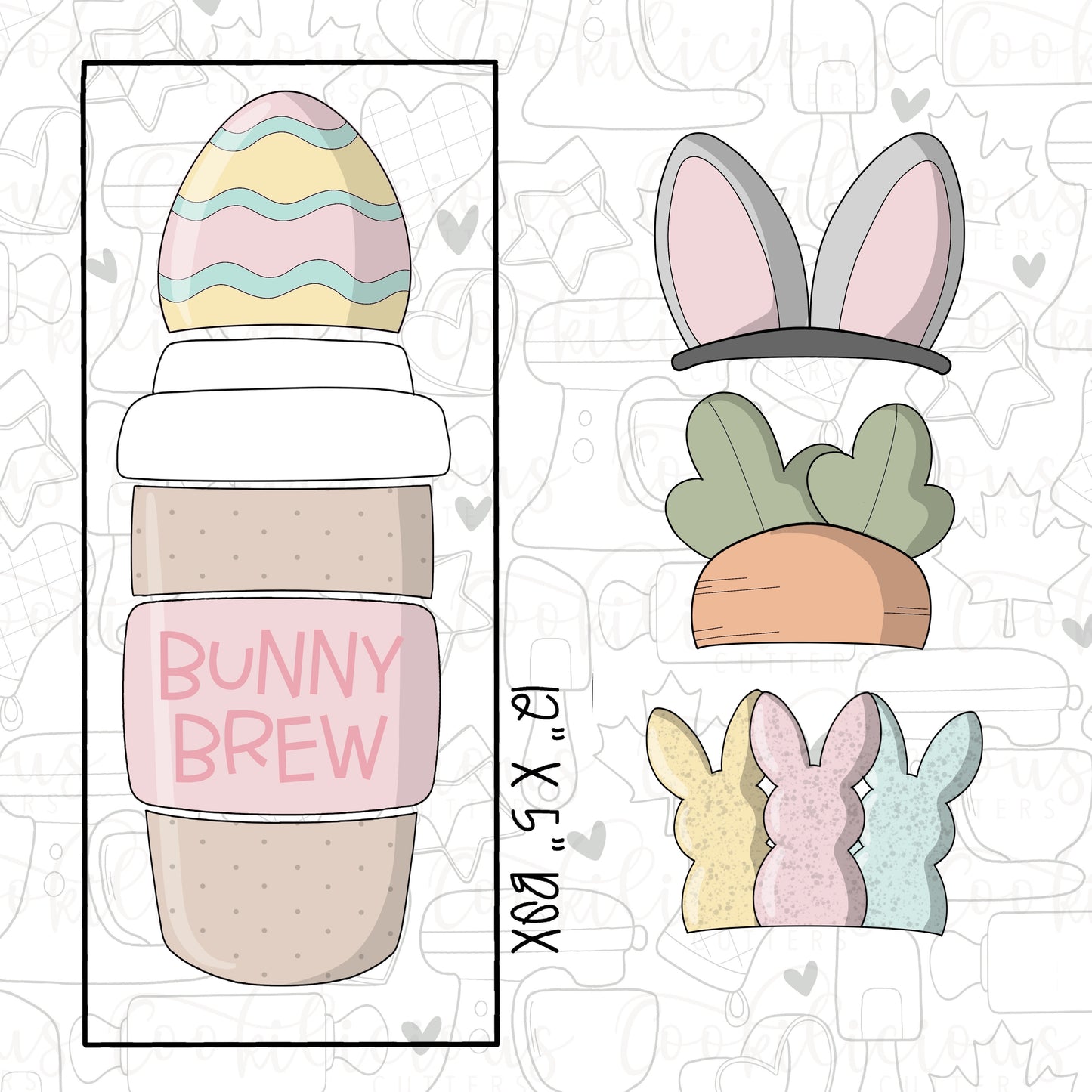 STL - EASTER TOPPERS