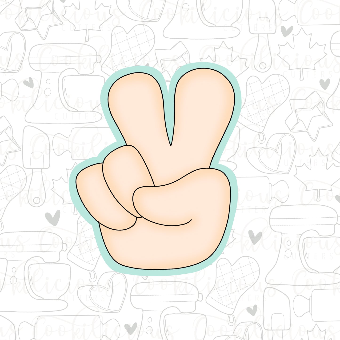 STL - PEACE FINGERS