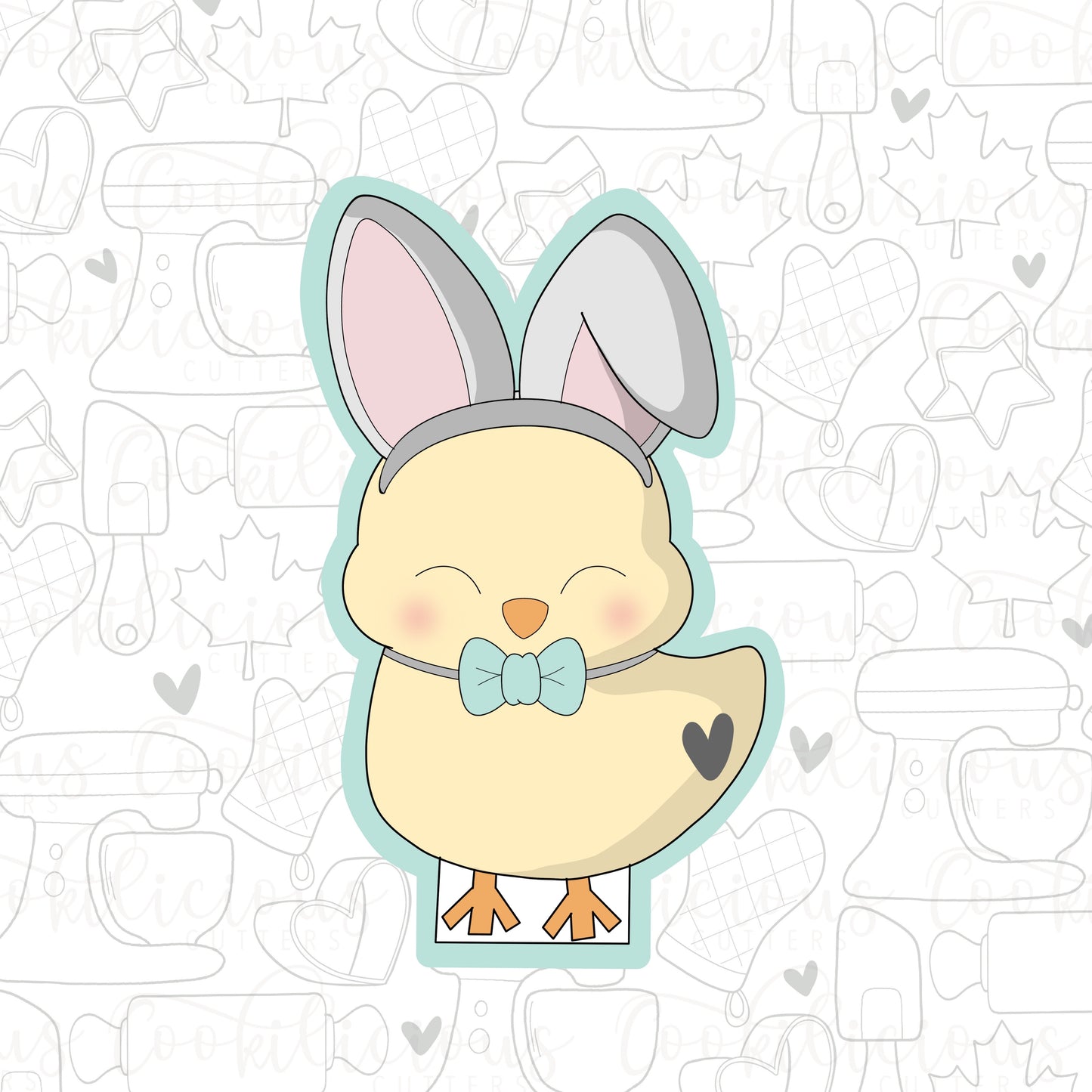 Duckling Bunny Folded Ear