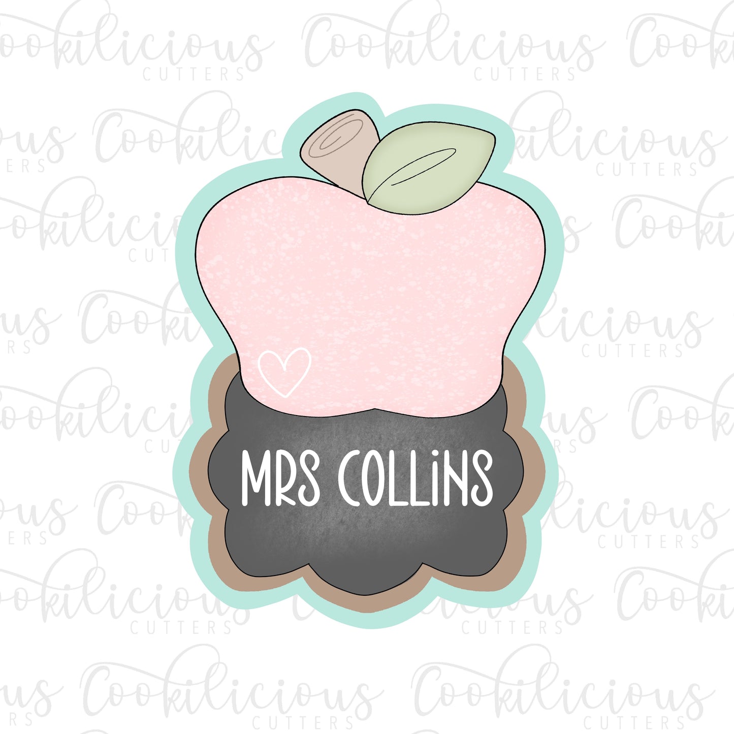 STL - APPLE CHALKBOARD