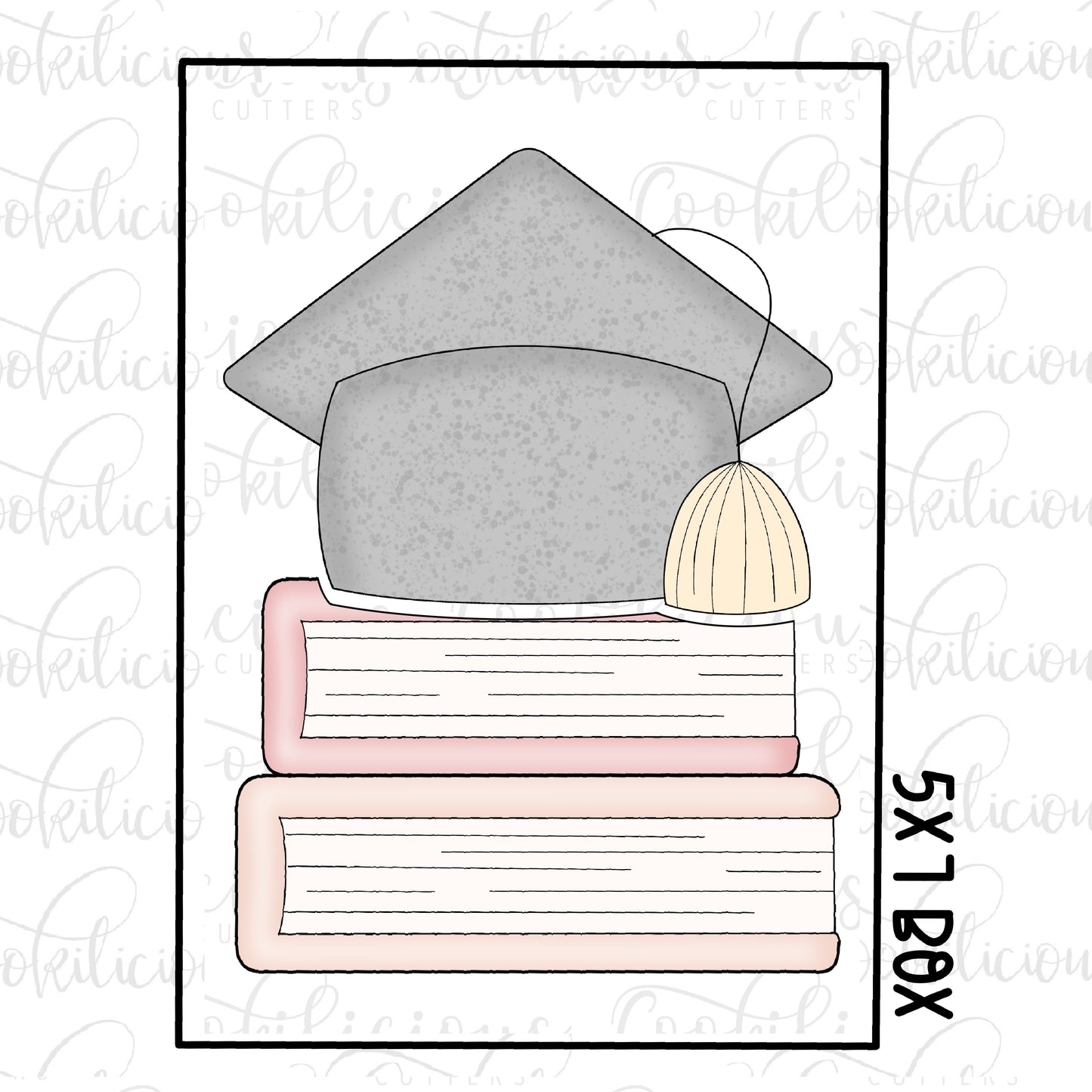 STL - GRAD CAP BOOKS SET
