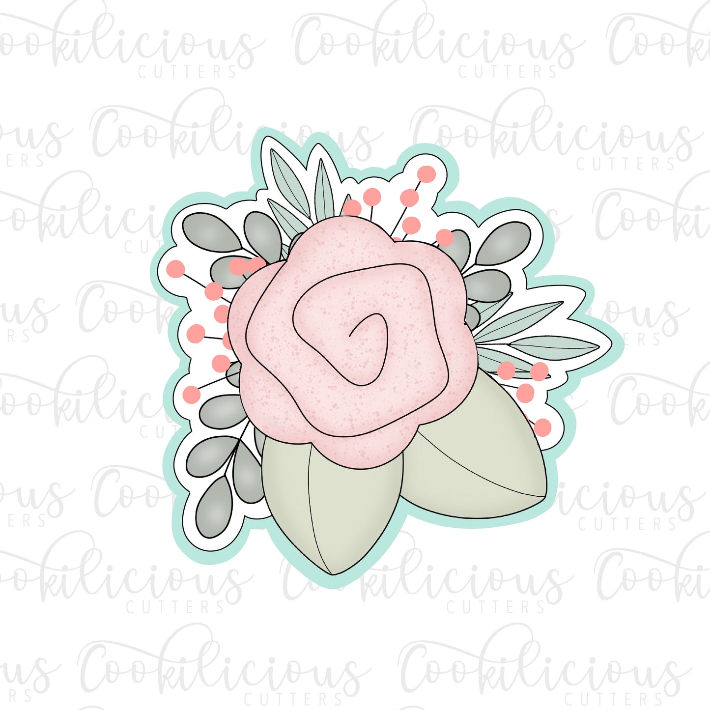 STL - FLOWER CLUSTER 01