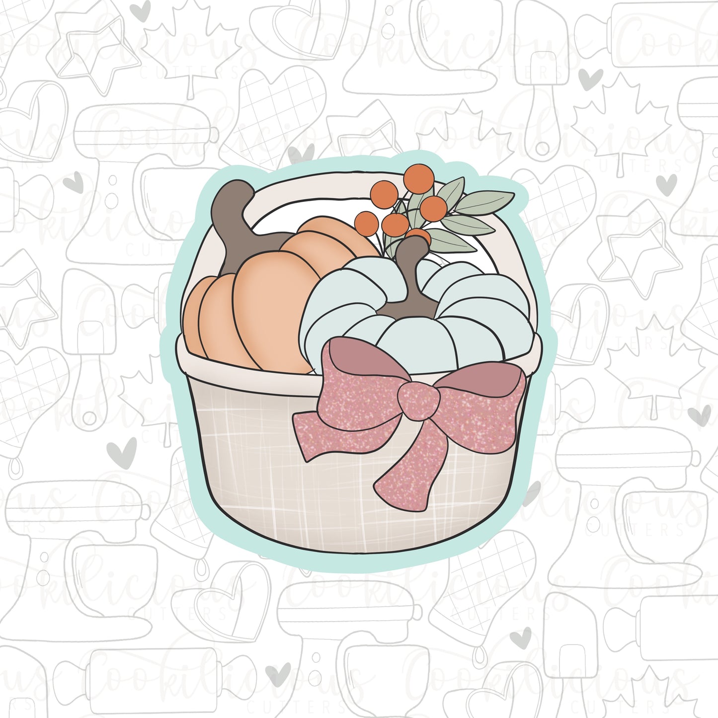 Pretty Pumpkin Basket