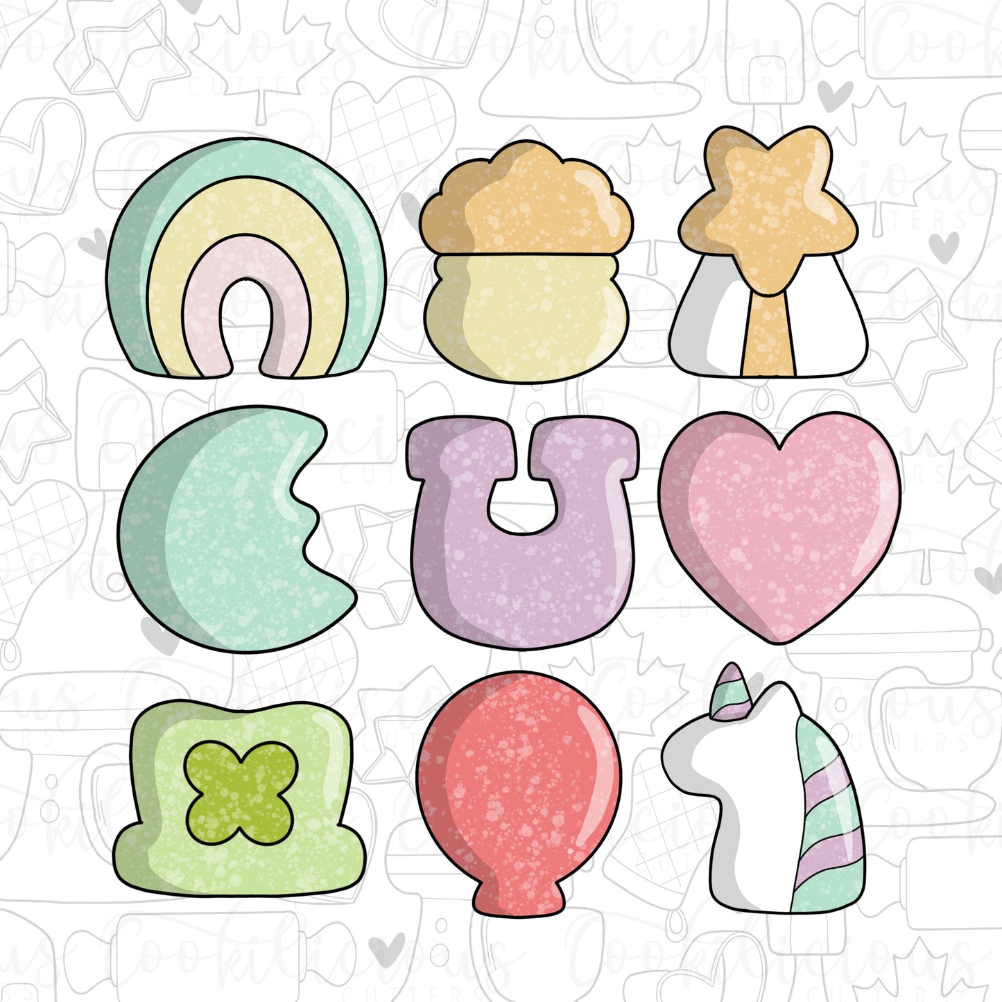 Lucky Marshmallow Set