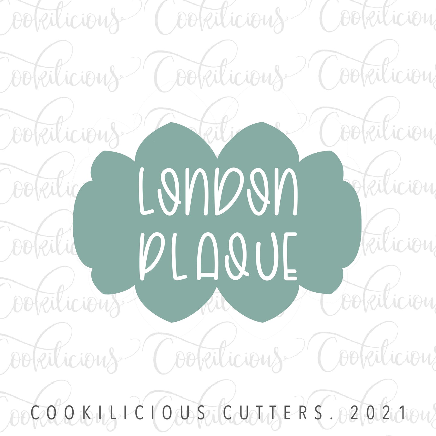 STL - LONDON PLAQUE