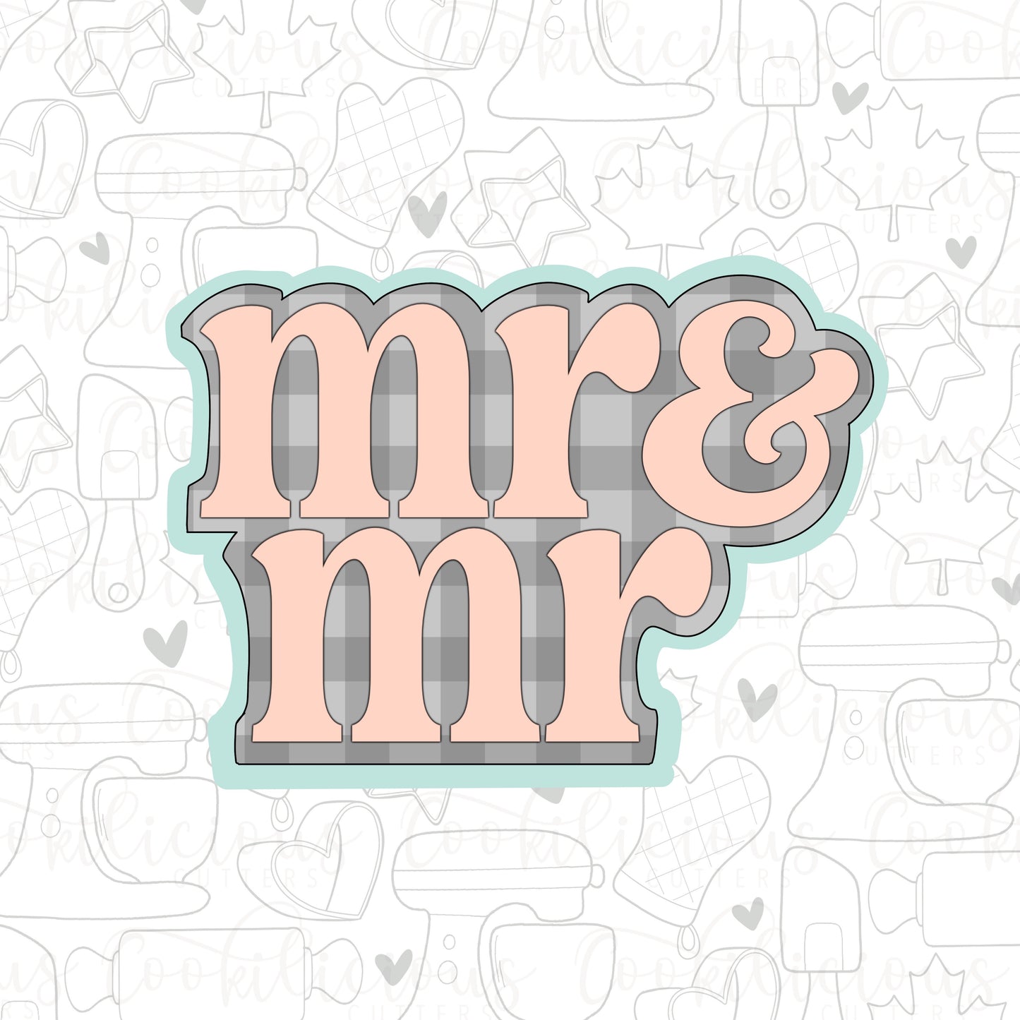 STL - MR & MR CURVY PLAQUE