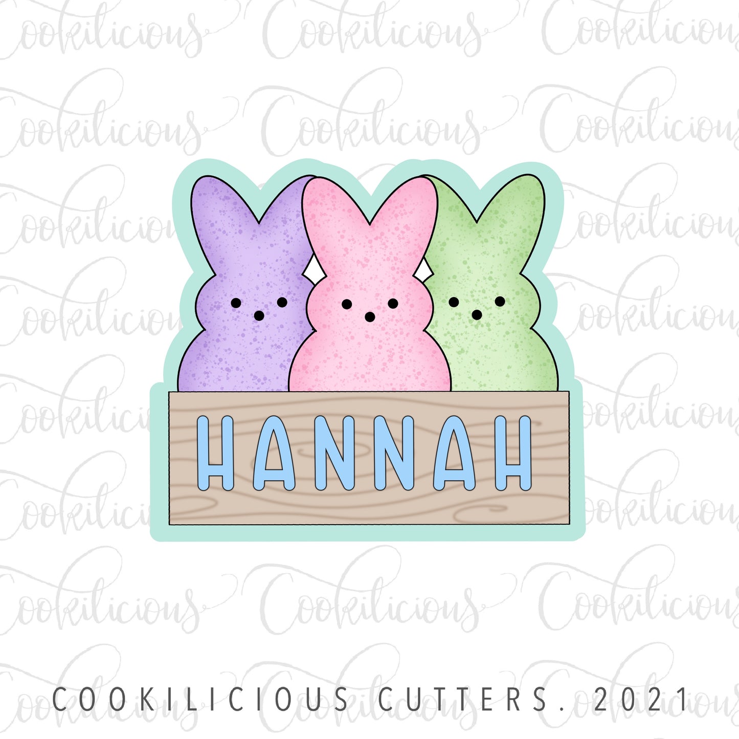 STL - PEEP NAME PLAQUE
