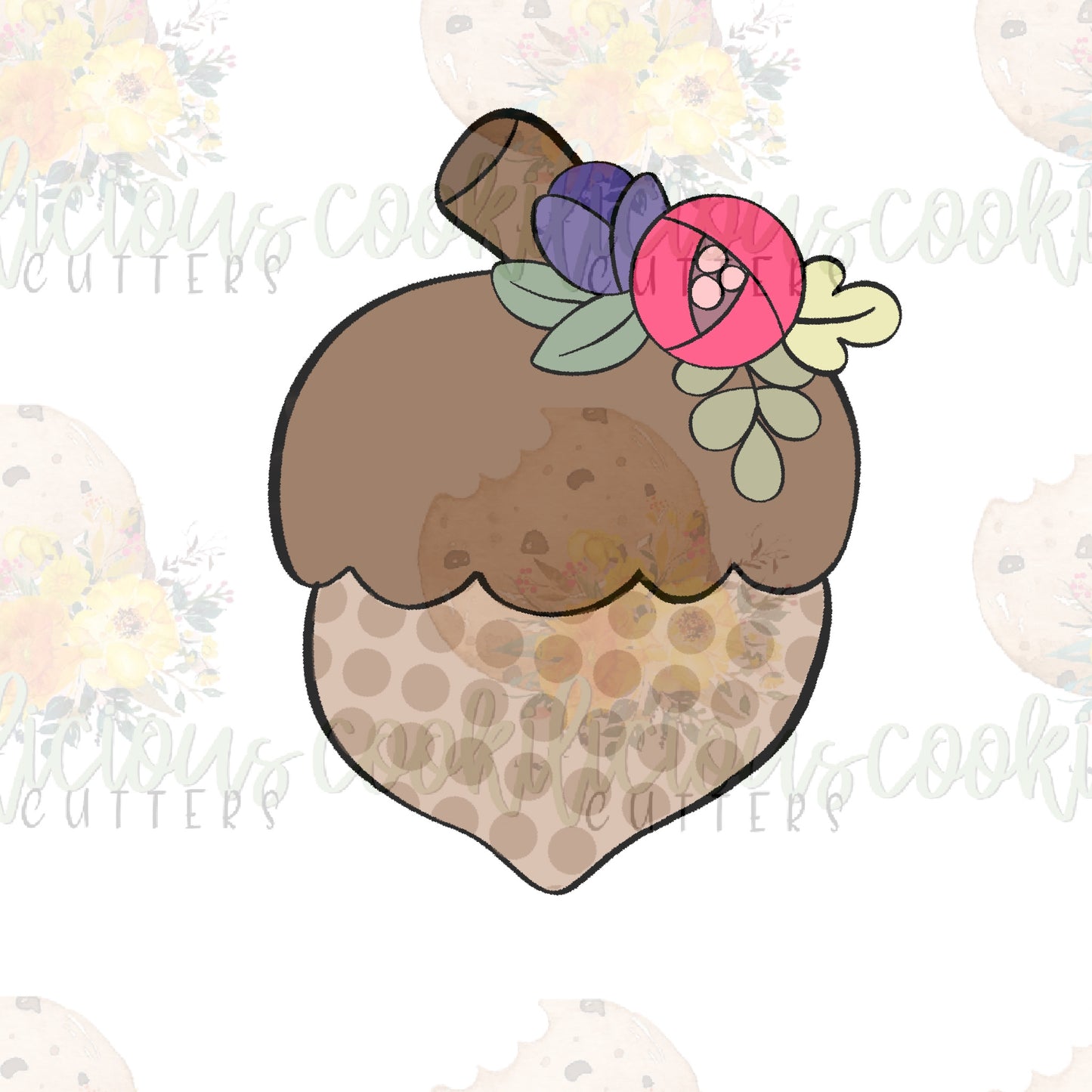 Floral Acorn