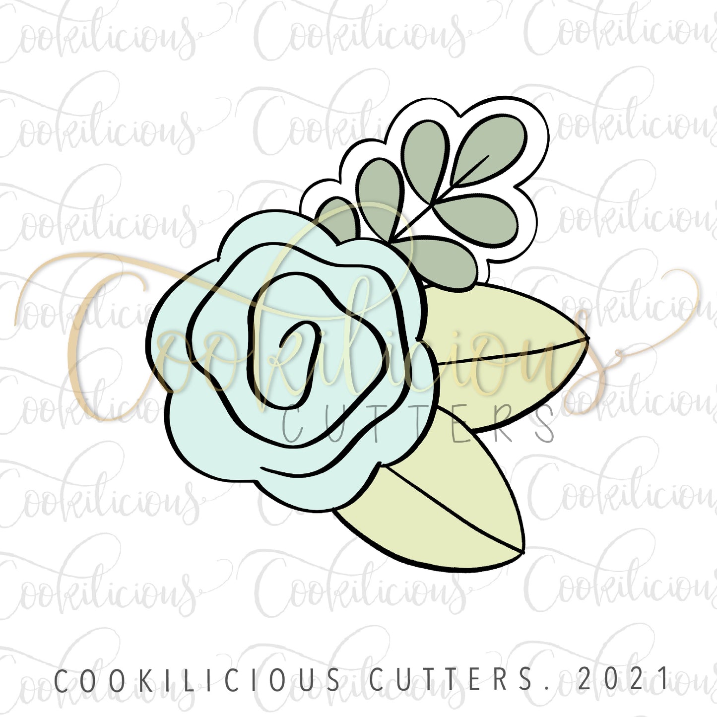 STL - Flower Cluster02