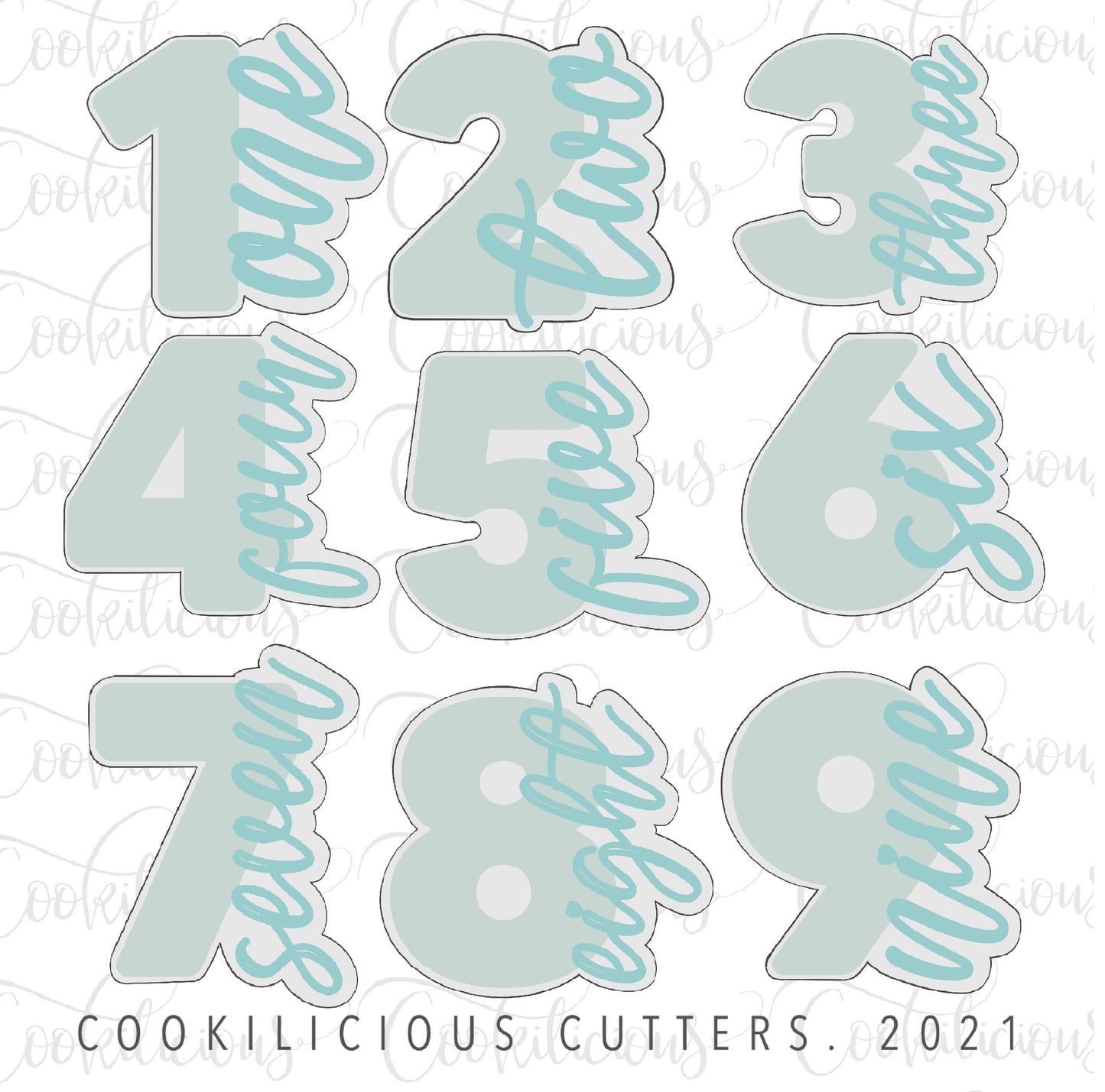 Side Lettered Numbers