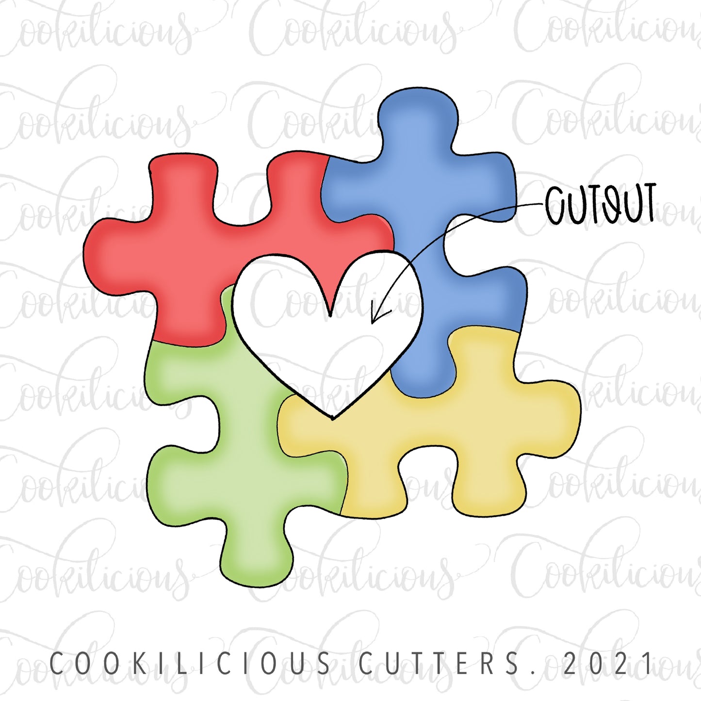 AUTISM AWARENESS CUTTER