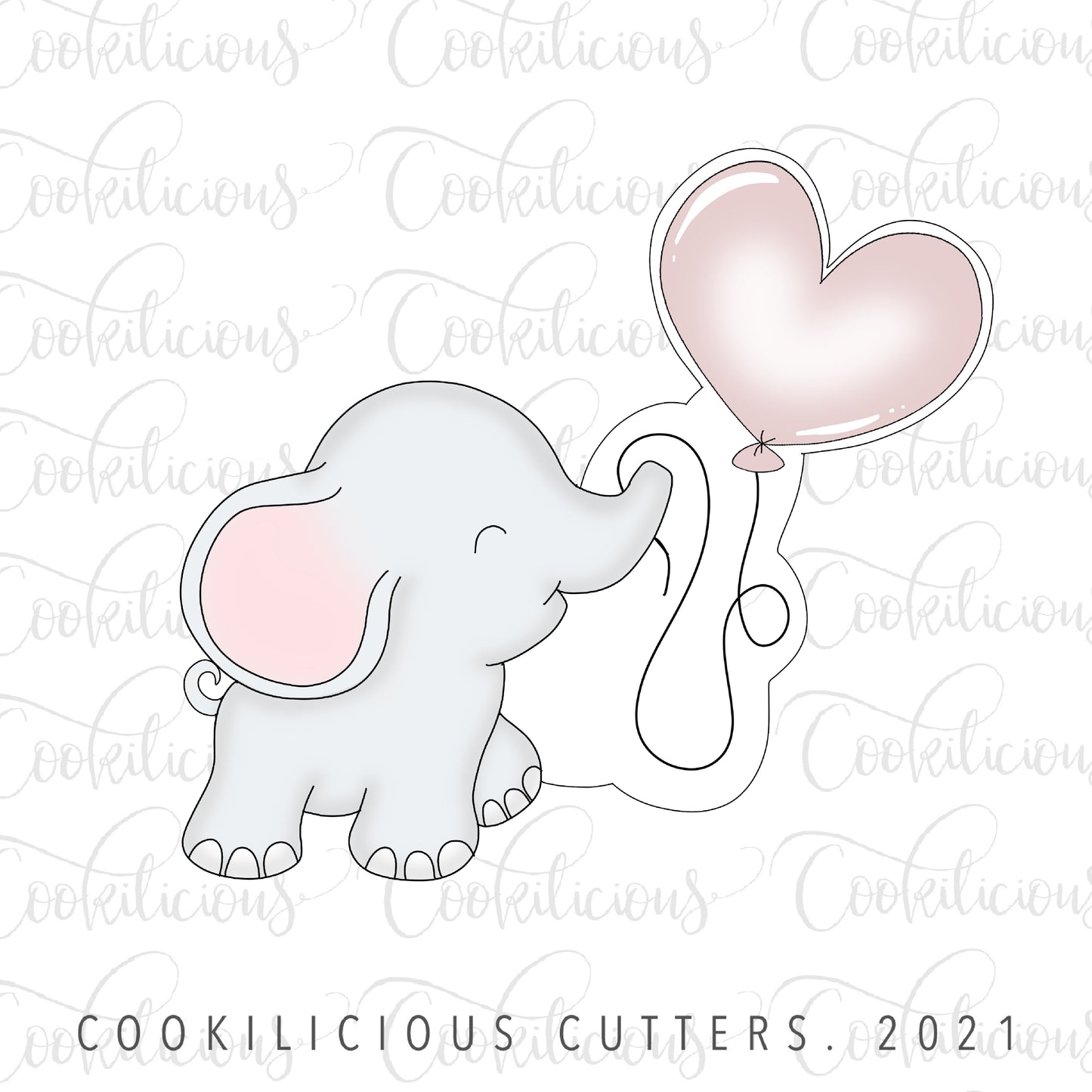 Elephant with Balloon
