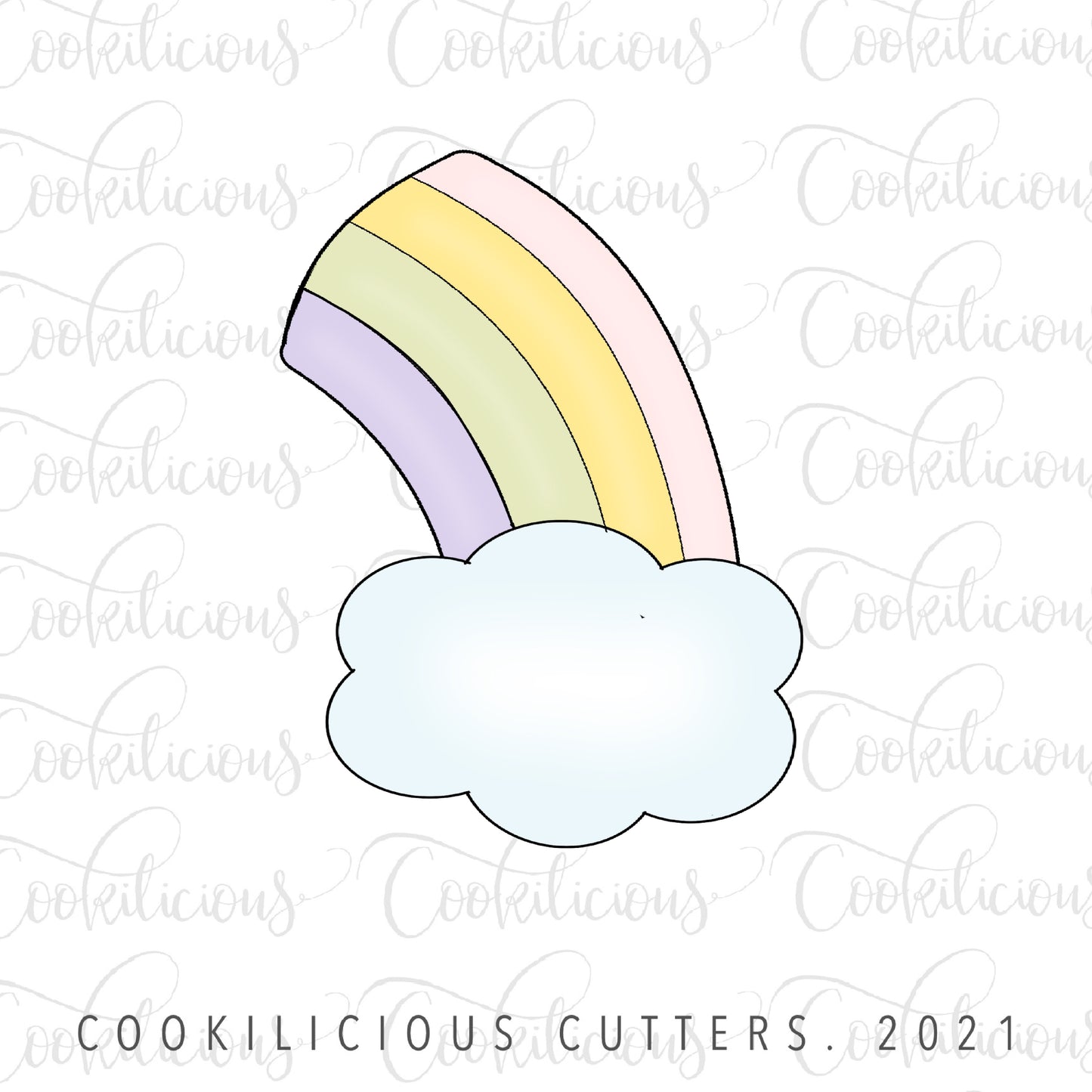Tall Half Rainbow