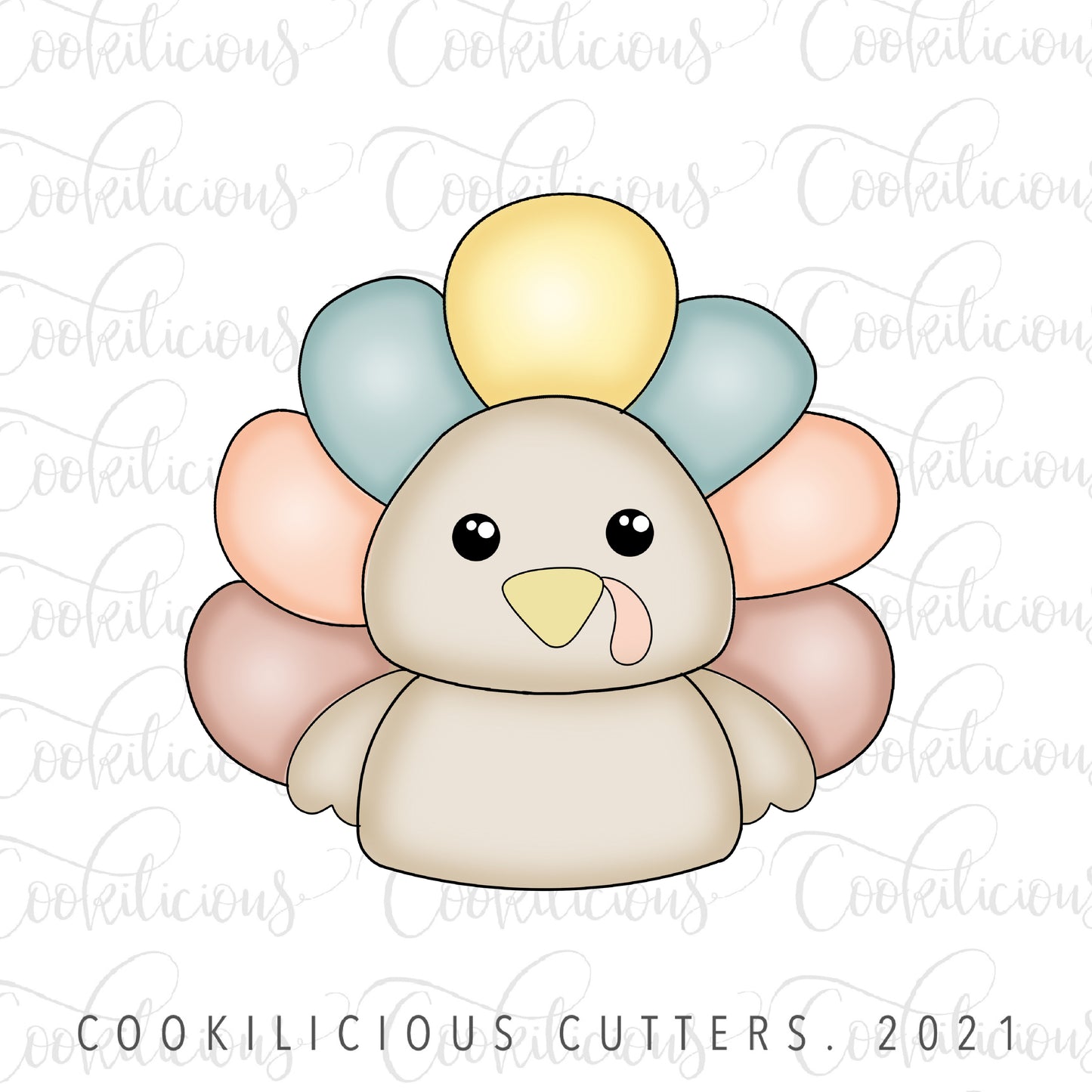 STL - Cute Turkey