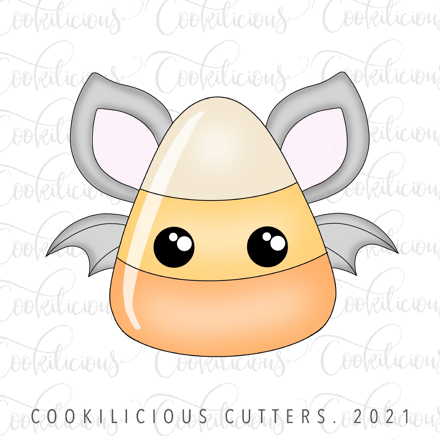 STL - Bat Candy Corn