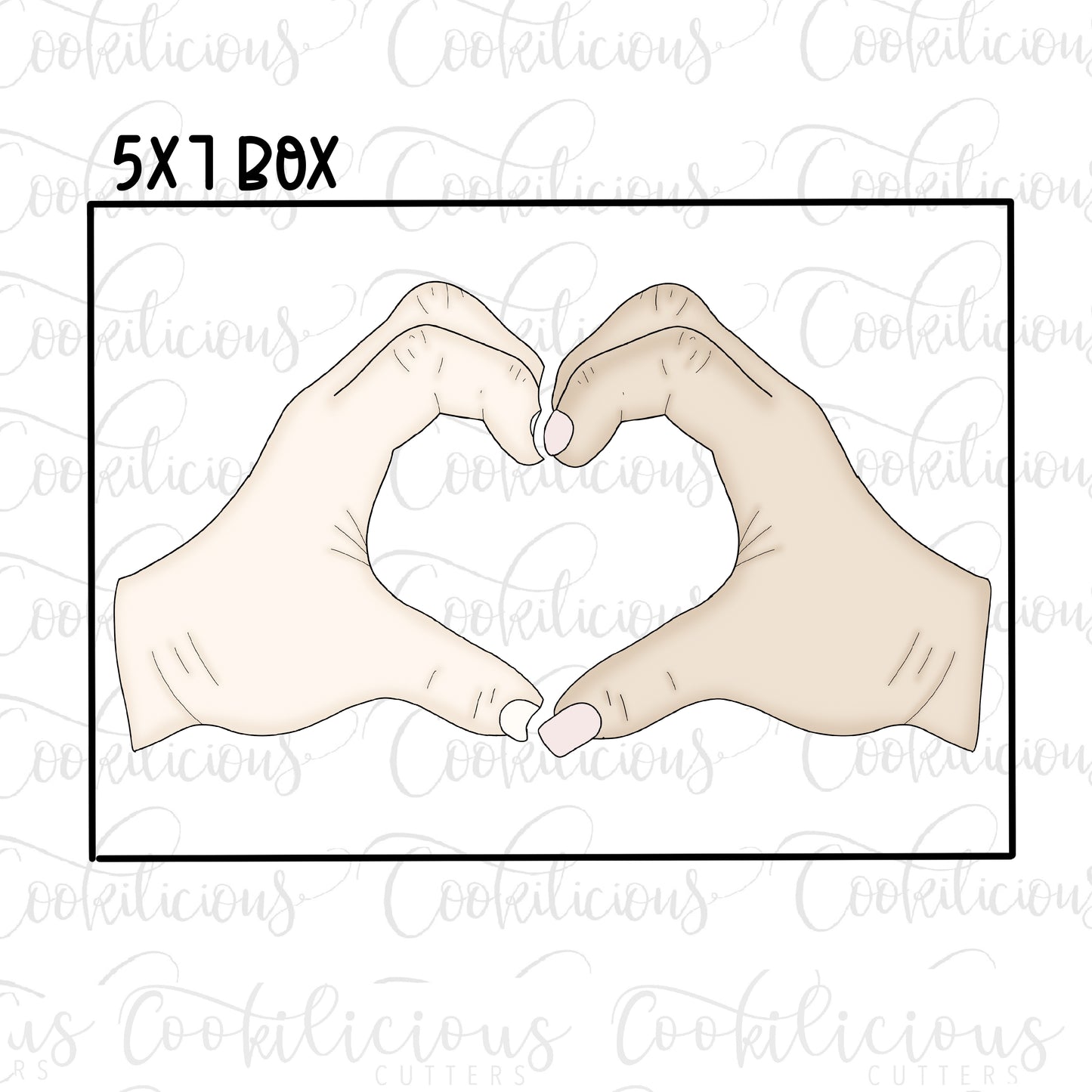 Heart Hands Set