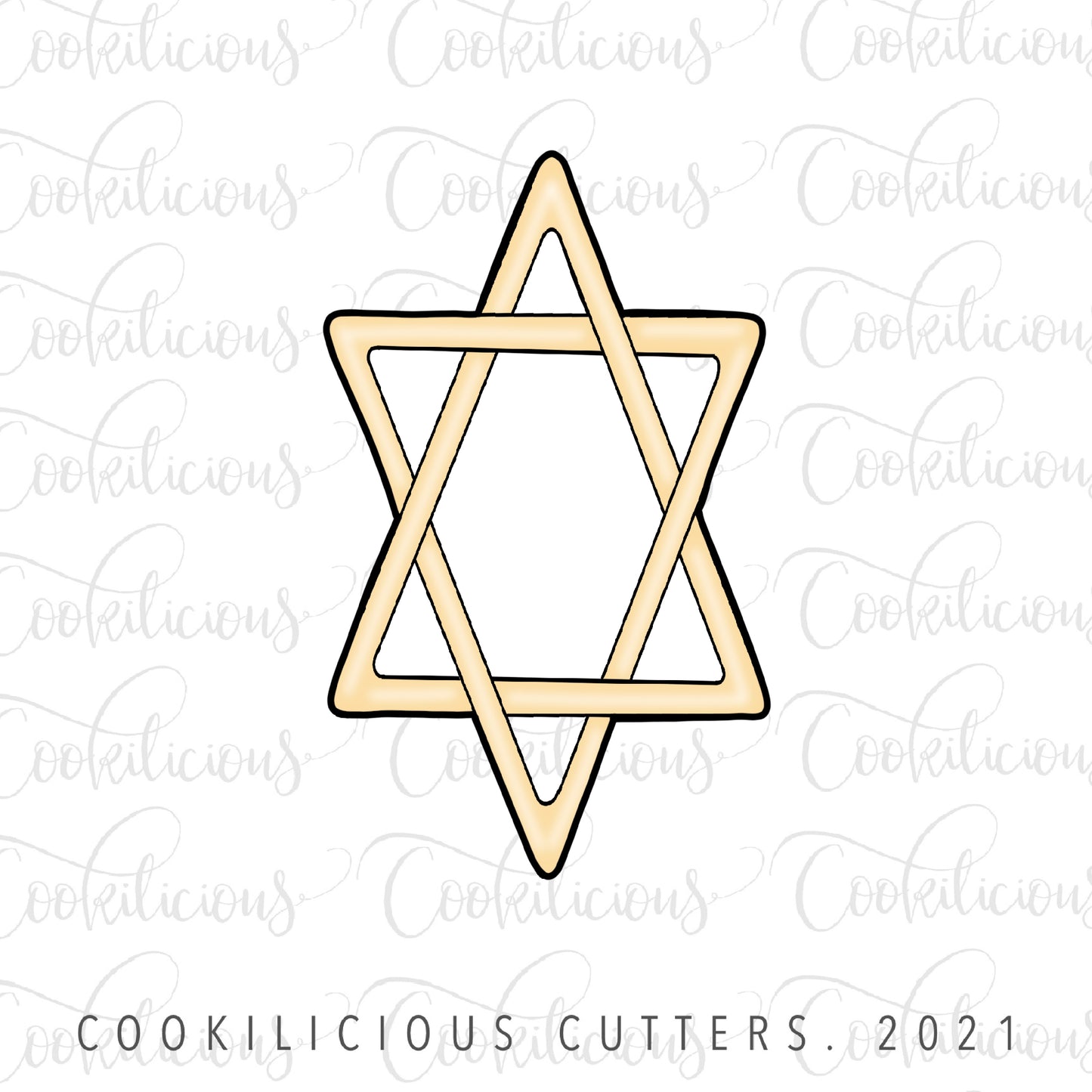 Tall Star of David