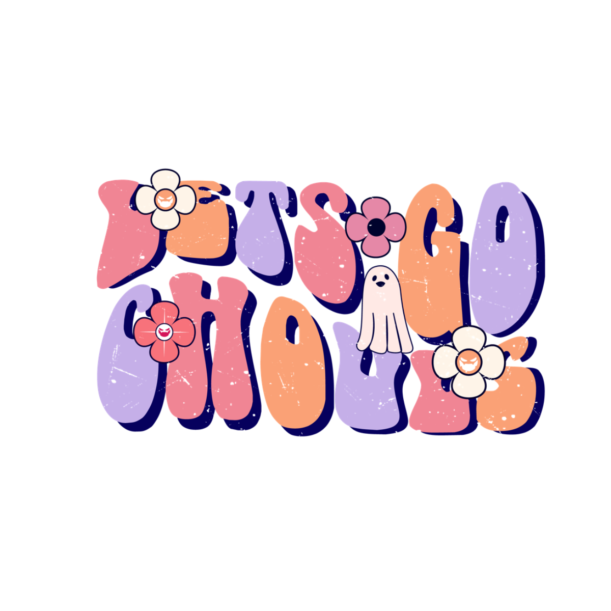 Let’s Go Ghouls Sticker