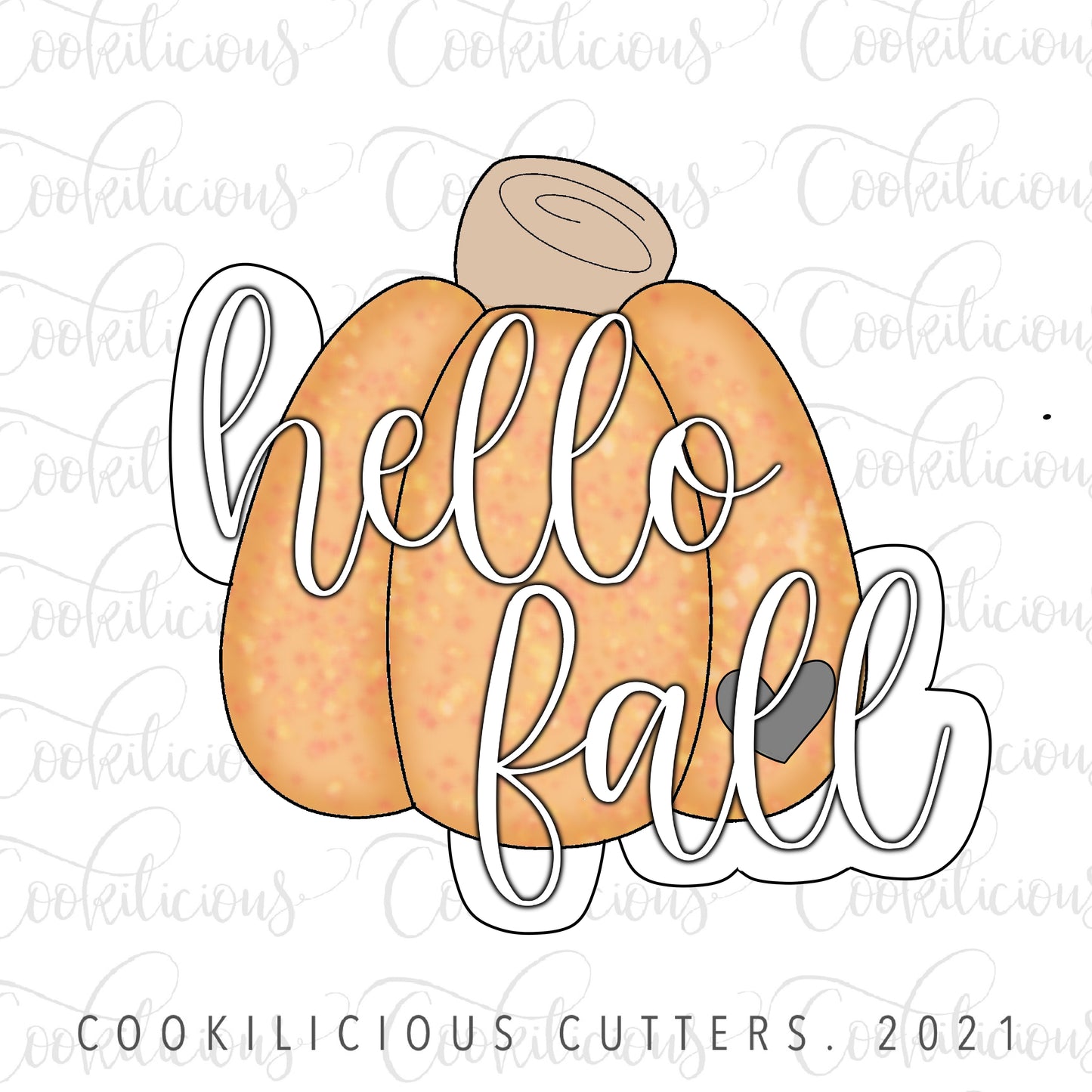 Hello Fall Pumpkin