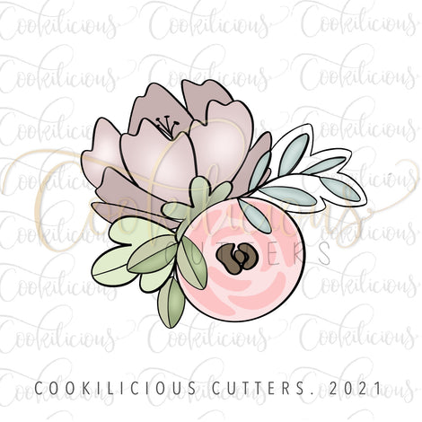 STL - FLOWER CLUSTER 04