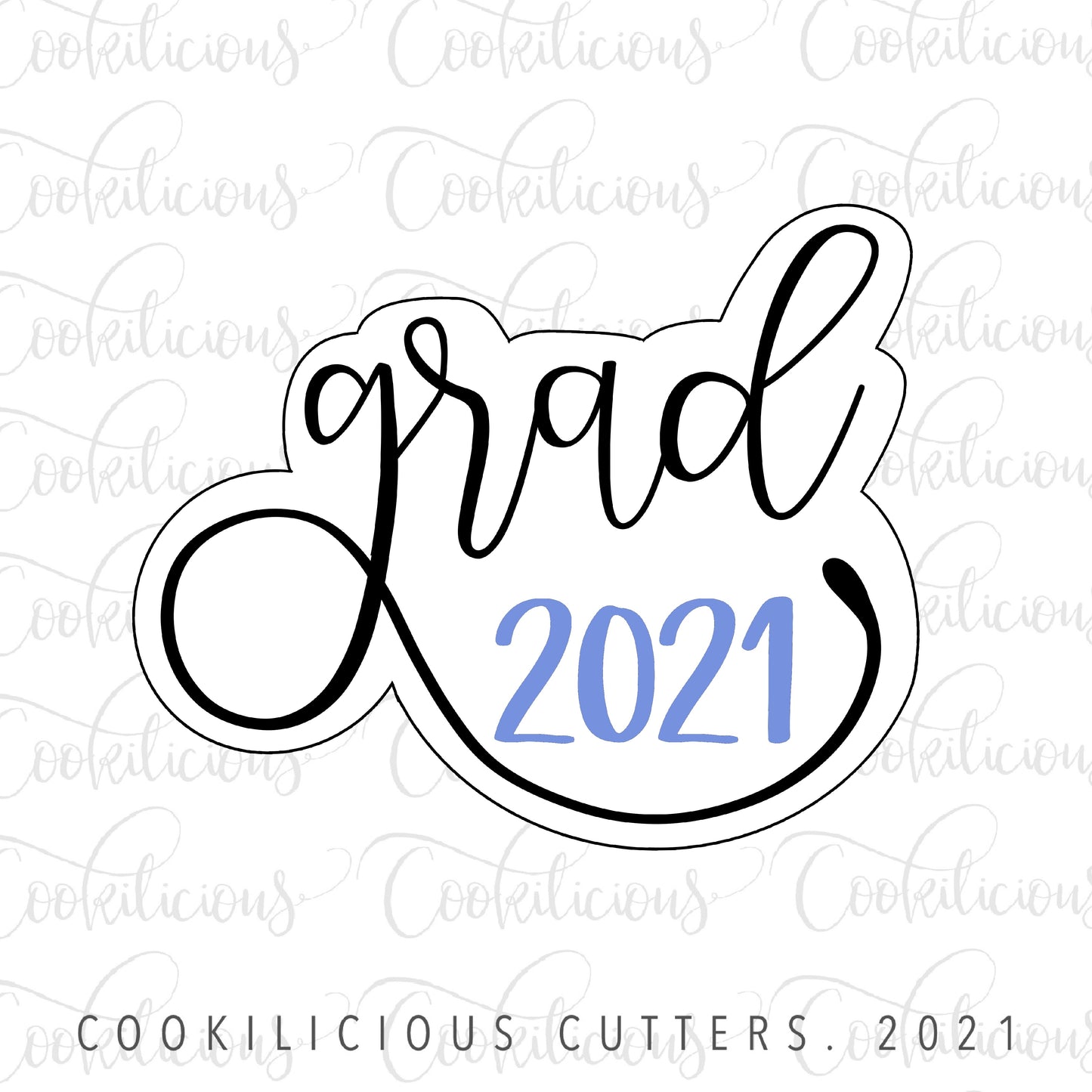 STL - FANCY GRAD PLAQUE