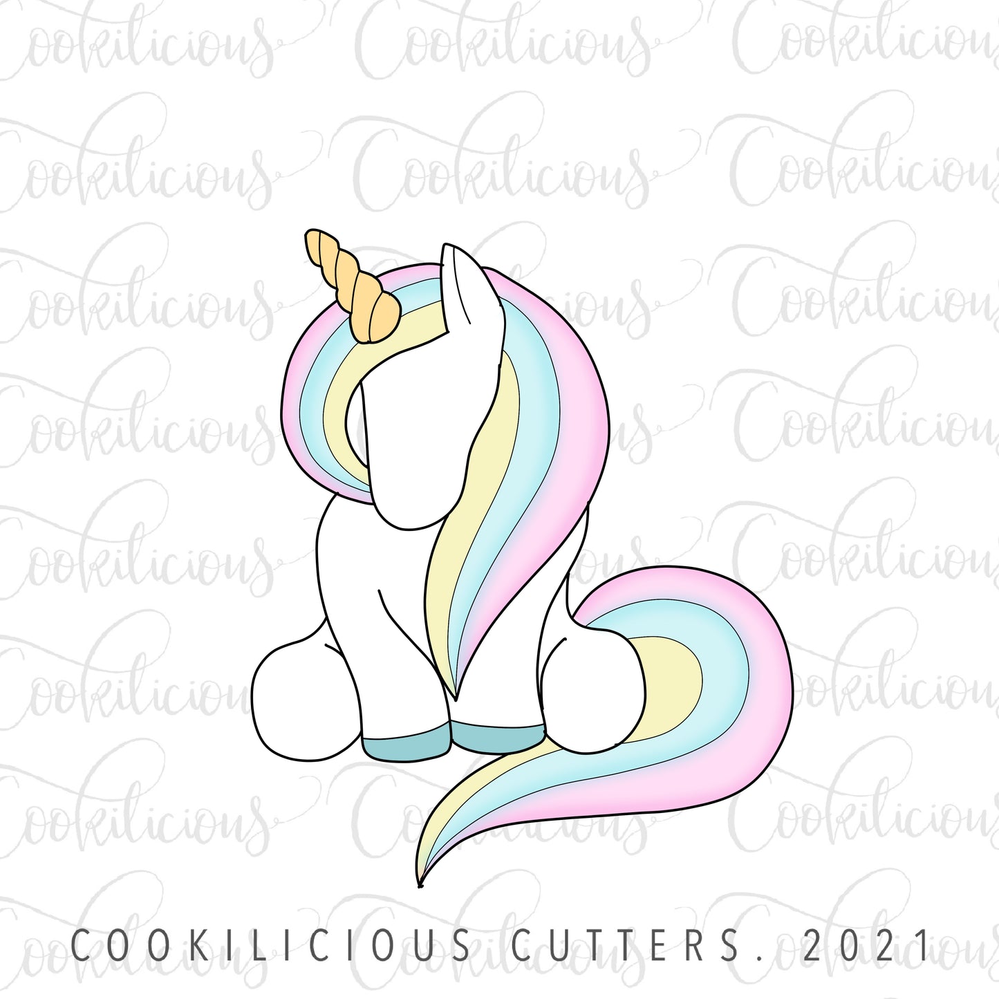 Sitting Unicorn