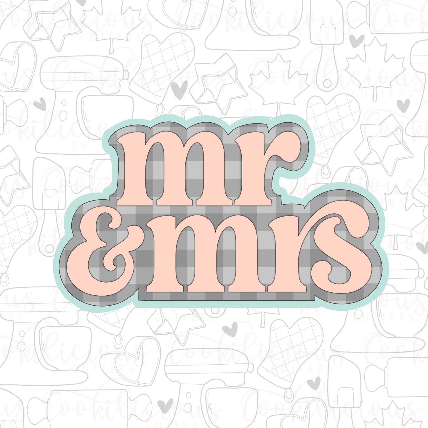 Mr & Mrs Curvy Plaque