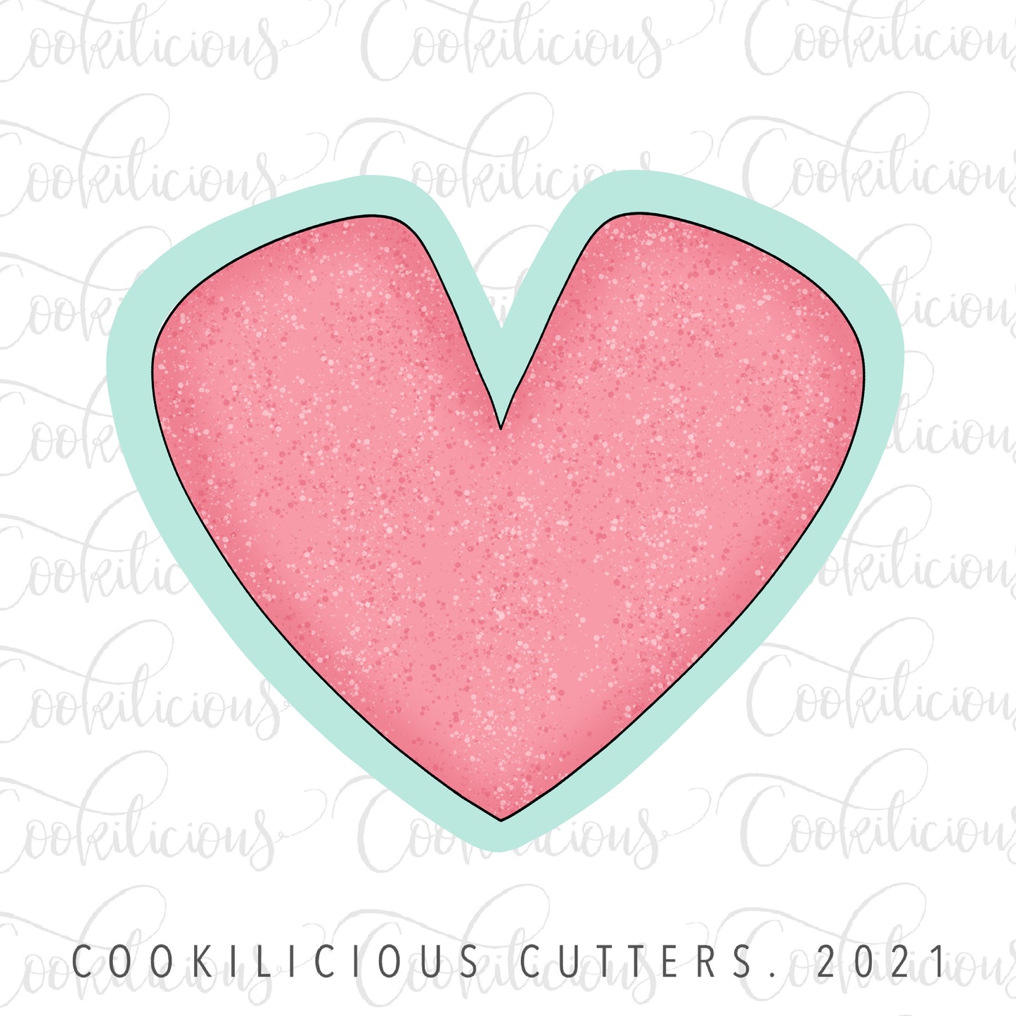 STL - CHUNKY HEART