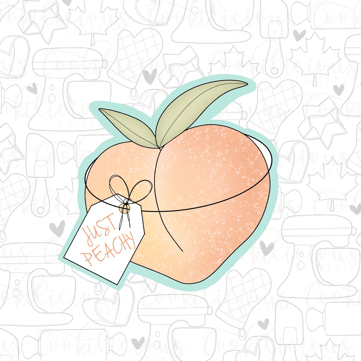 Peach with Tag