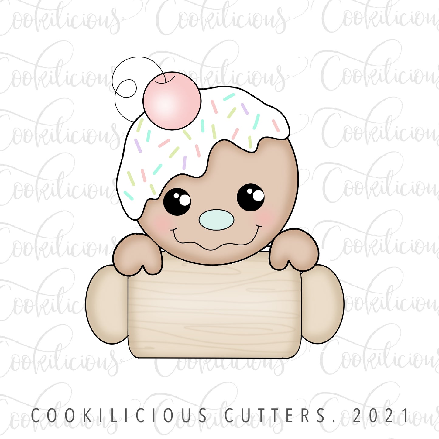 Gingerbread Rolling Pin