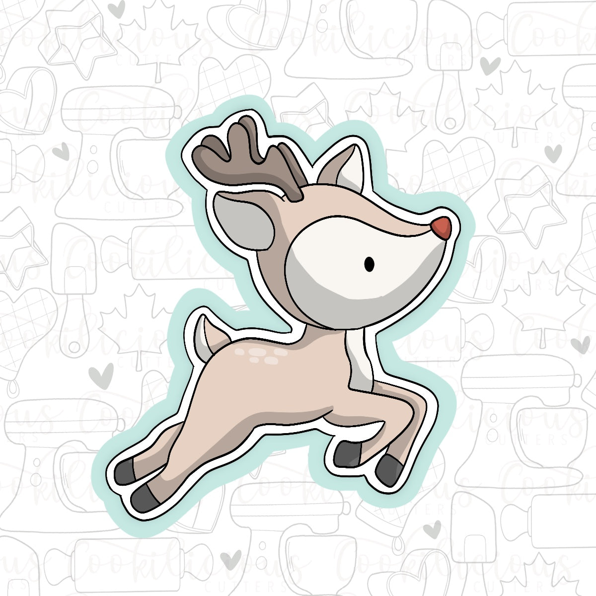 STL - FLYING REINDEER