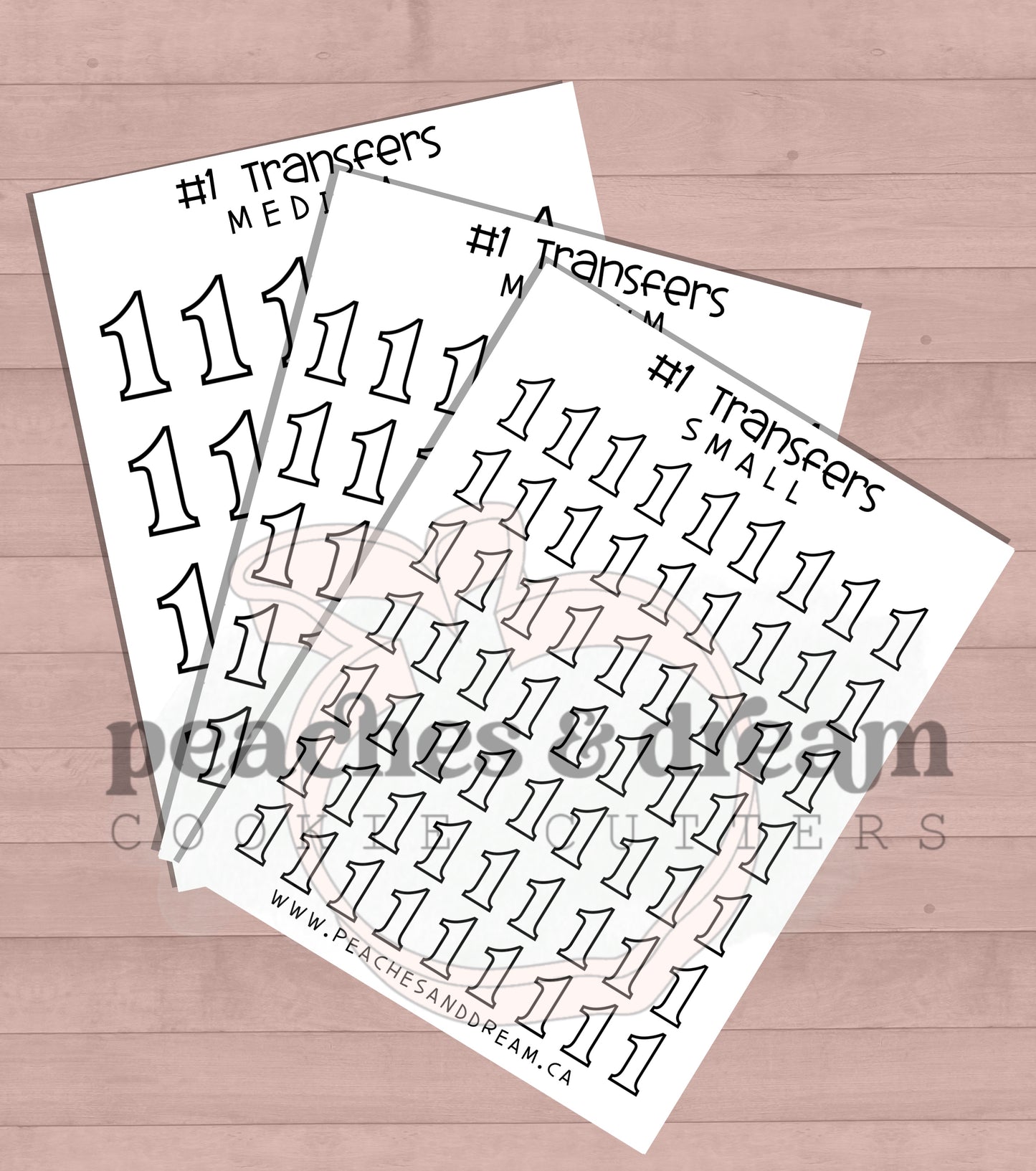 #1 Royal Icing Transfer Sheet