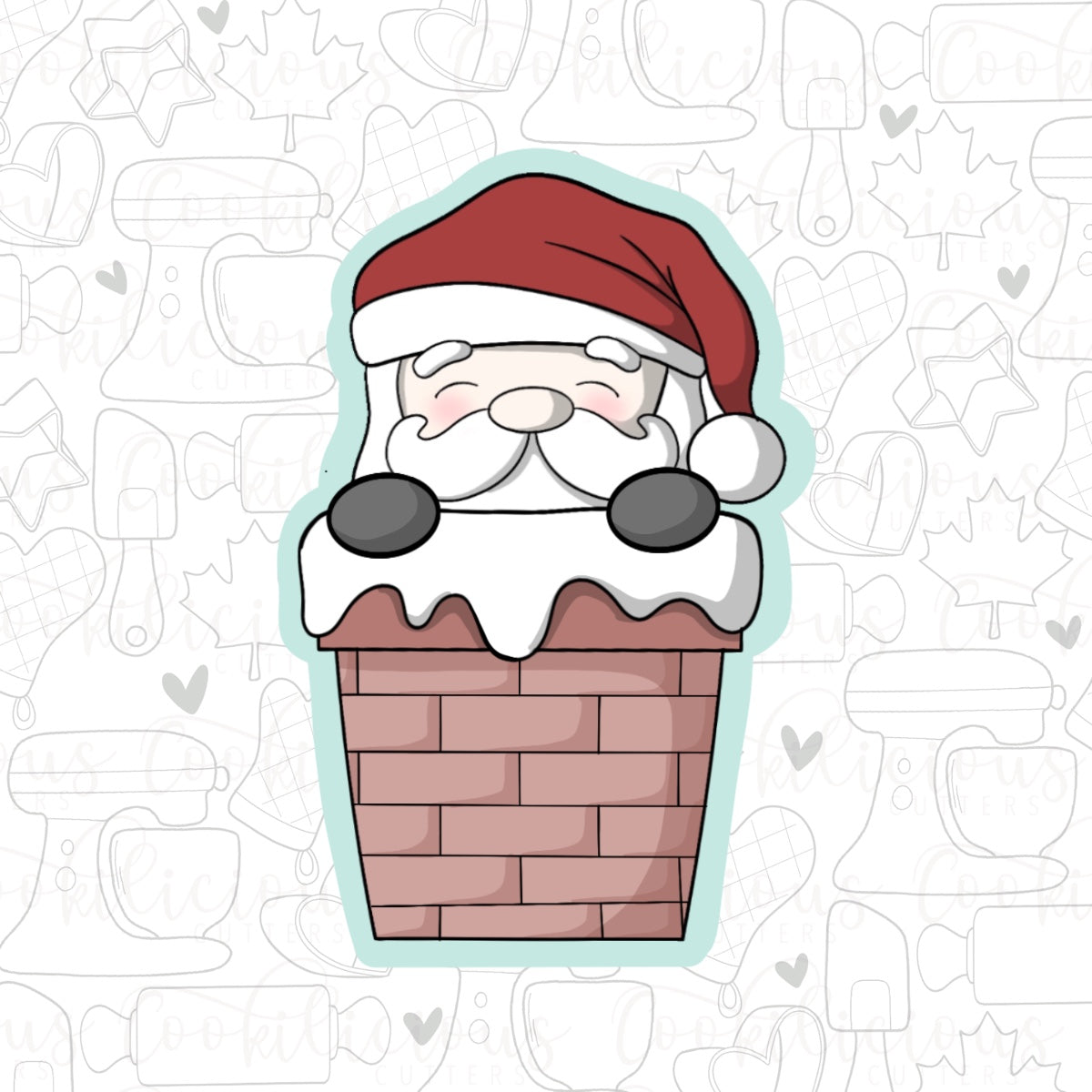 STL - SANTA CHIMNEY