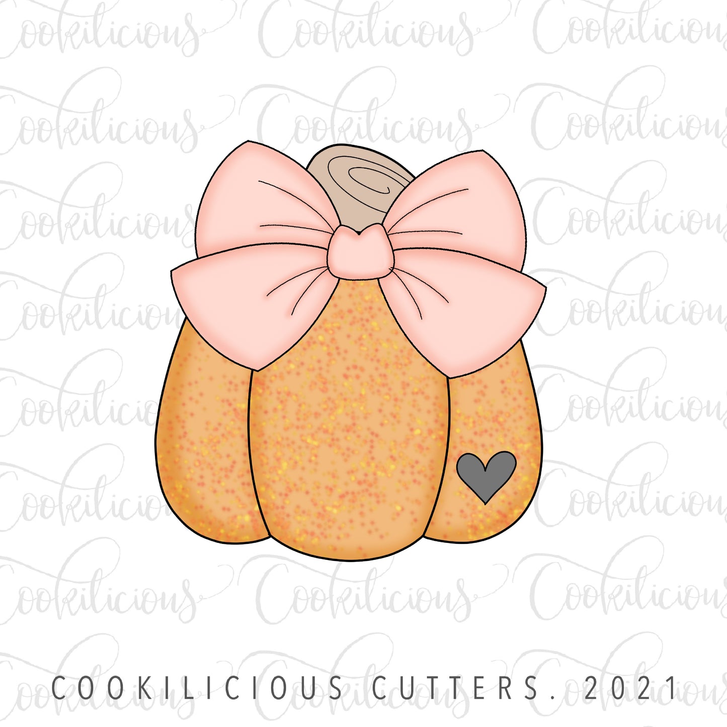 Pumpkin with Bow