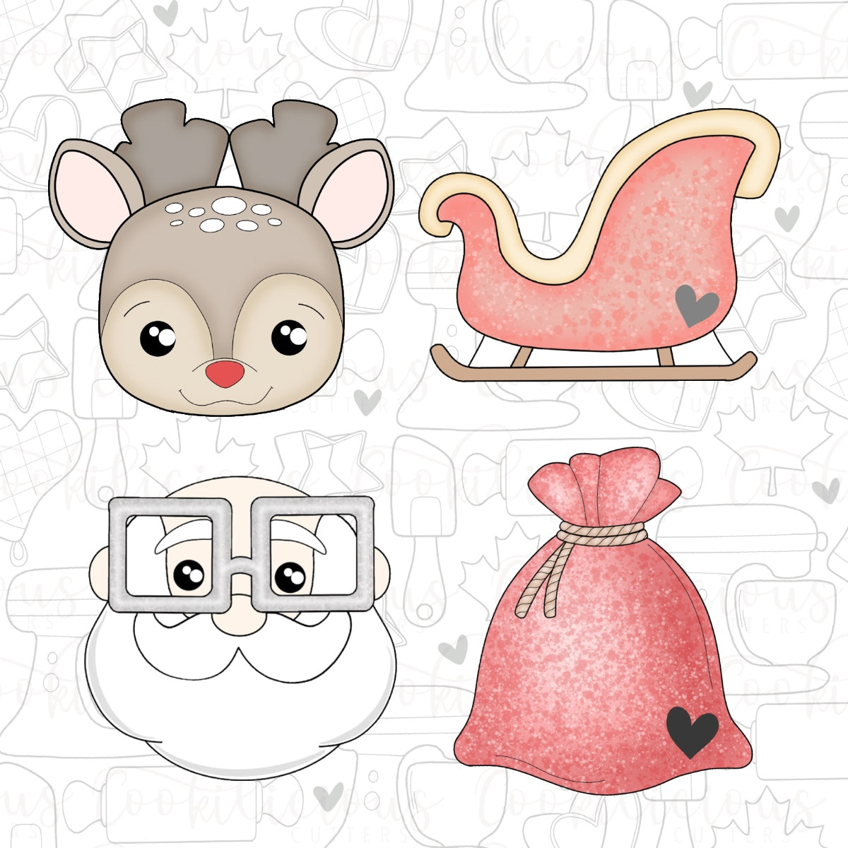 Santa Mini Set