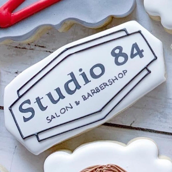Skinny Hexagon Plaque