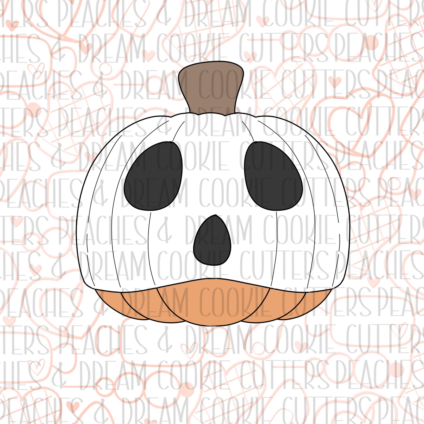 STL - GHOST PUMPKIN