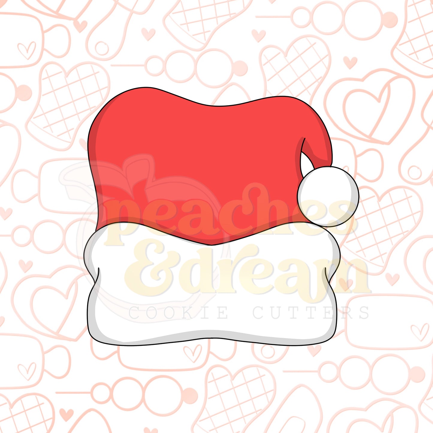 STL - SQUARISH SANTA HAT