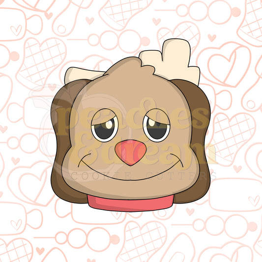 STL - CUTE REINDEER DOG