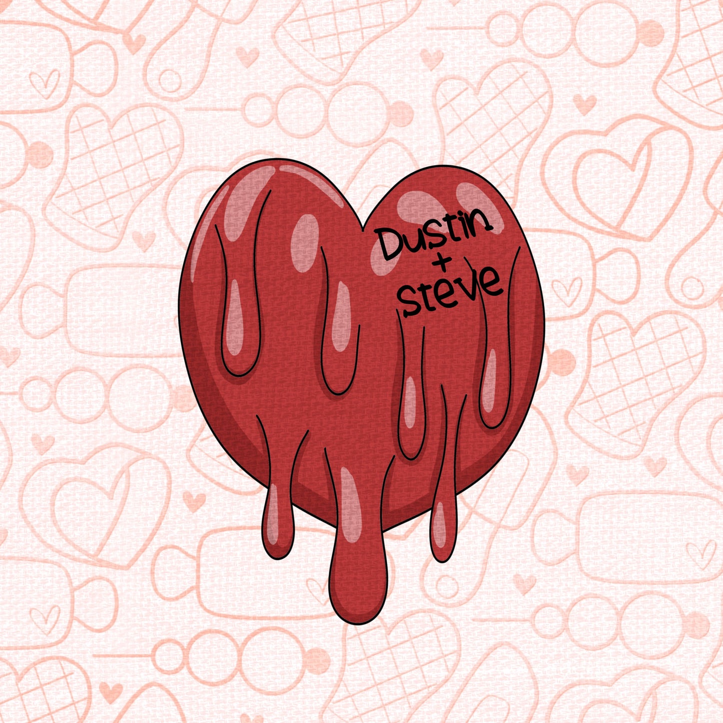 STL - DRIPPY HEART